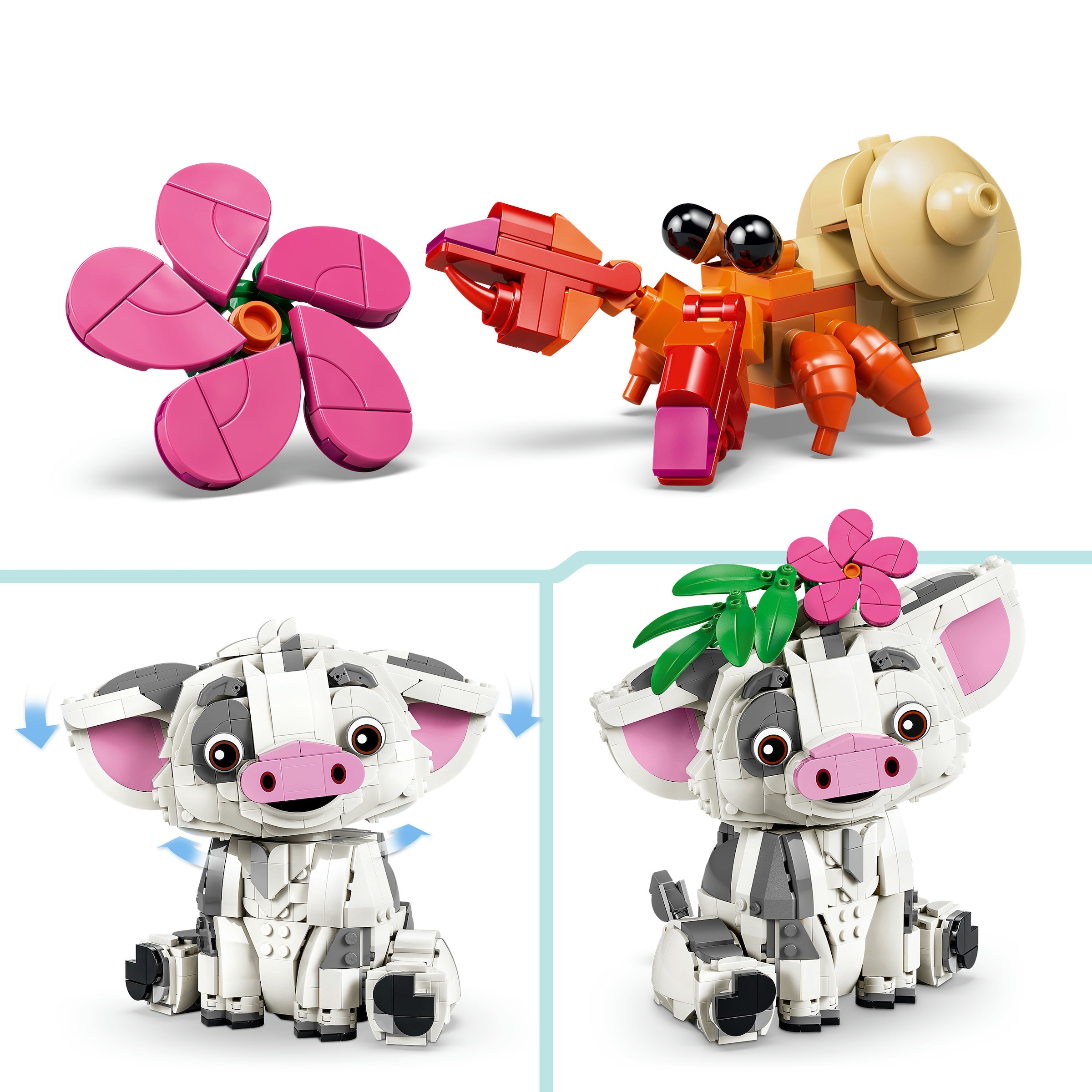 LEGO® Konstruktionsspielsteine »Pua (43292), LEGO Disney Princess« Made in Europe