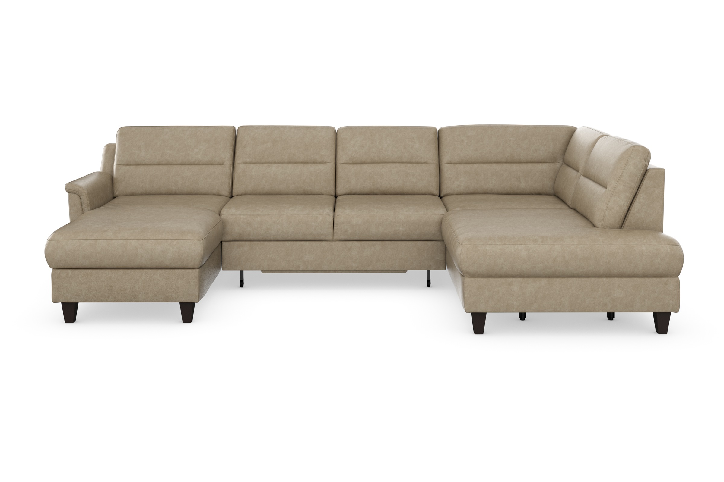 sit&more Wohnlandschaft »Farö U-Form«, inklusive Federkern, wahlweise mit Bettfunktion und Bettkasten