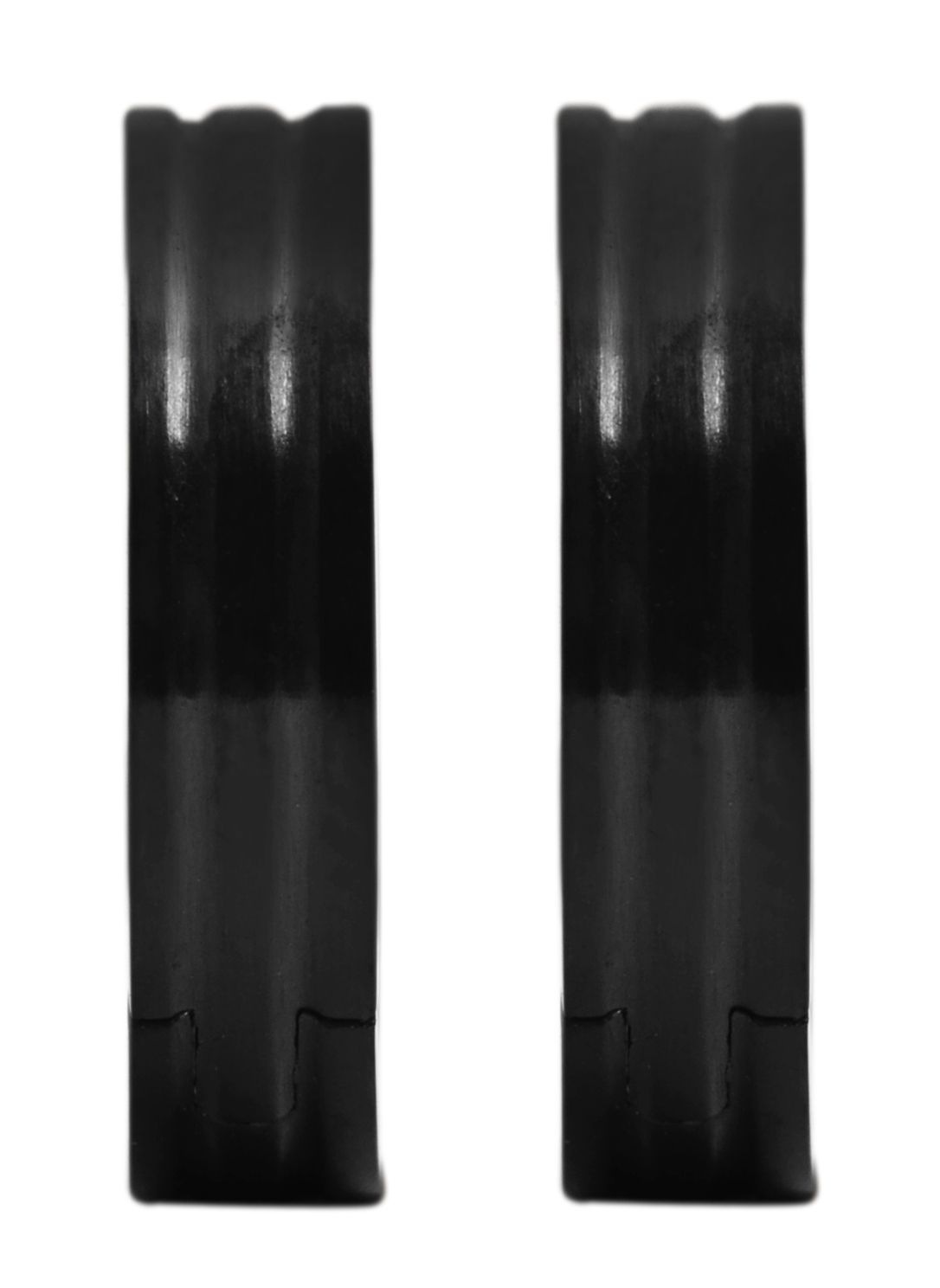 Adelia´s Paar Creolen »Damen Ohrringe ¿ Klappcreole aus Edelstahl«