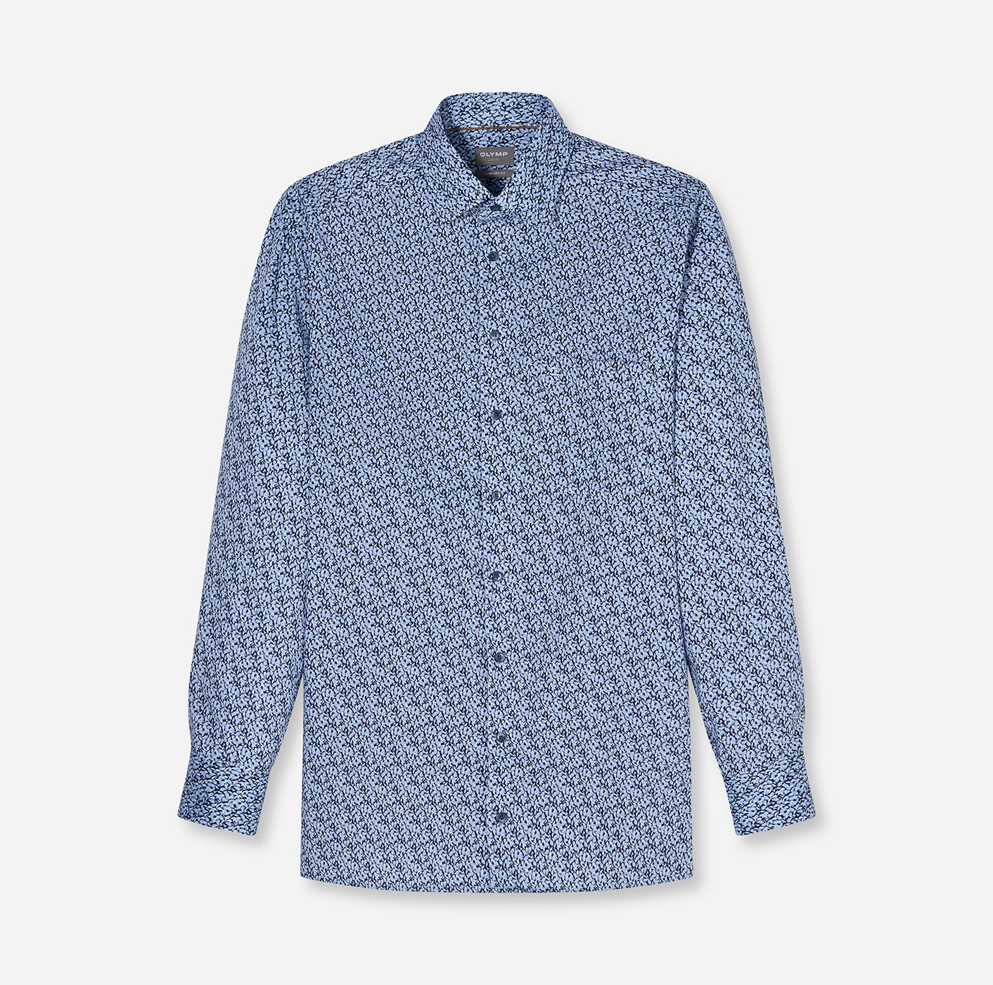 OLYMP Langarmhemd »Luxor« New Kentkragen, comfort fit