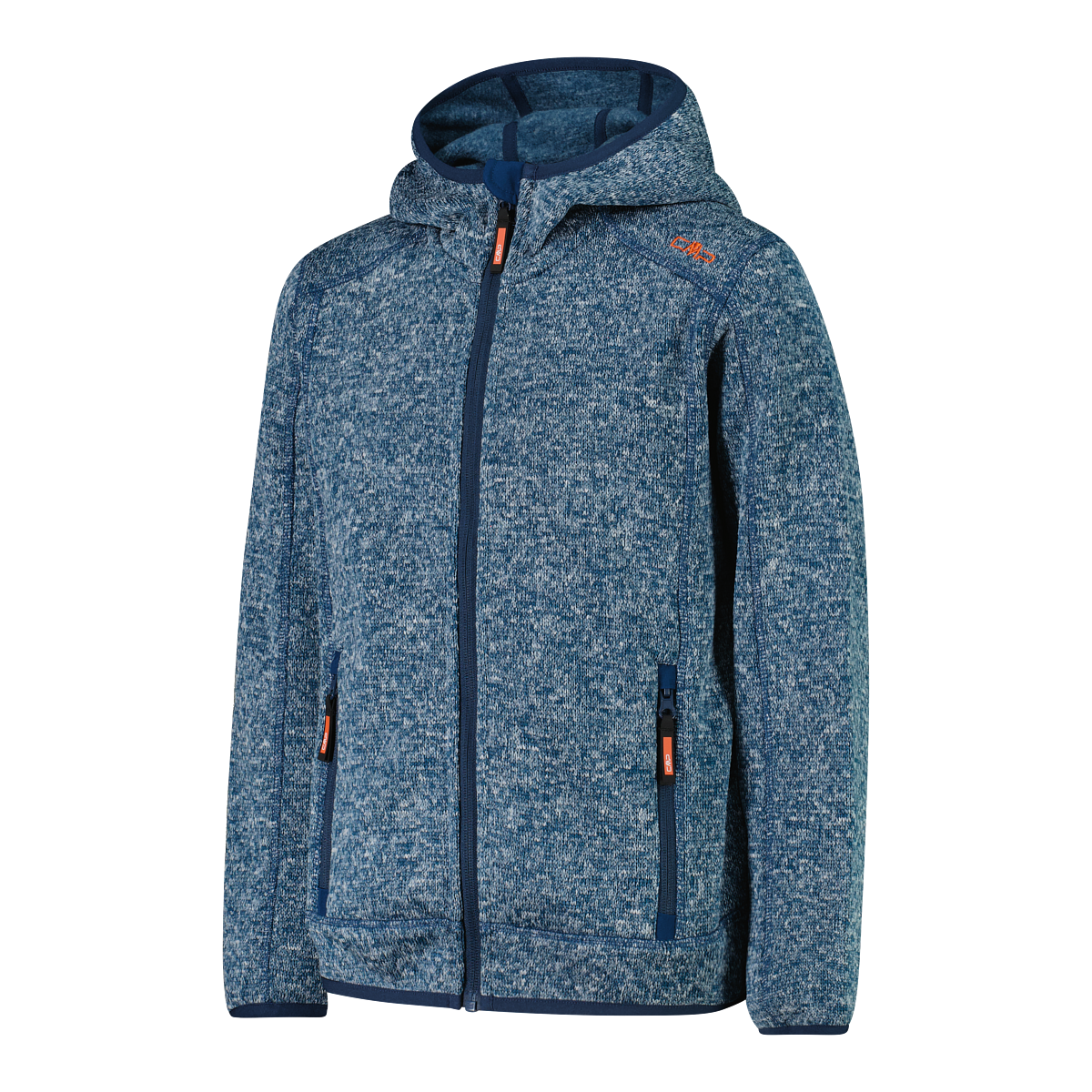 CMP Strickfleecejacke »KID JACKET FIX HOOD« mit Kapuze