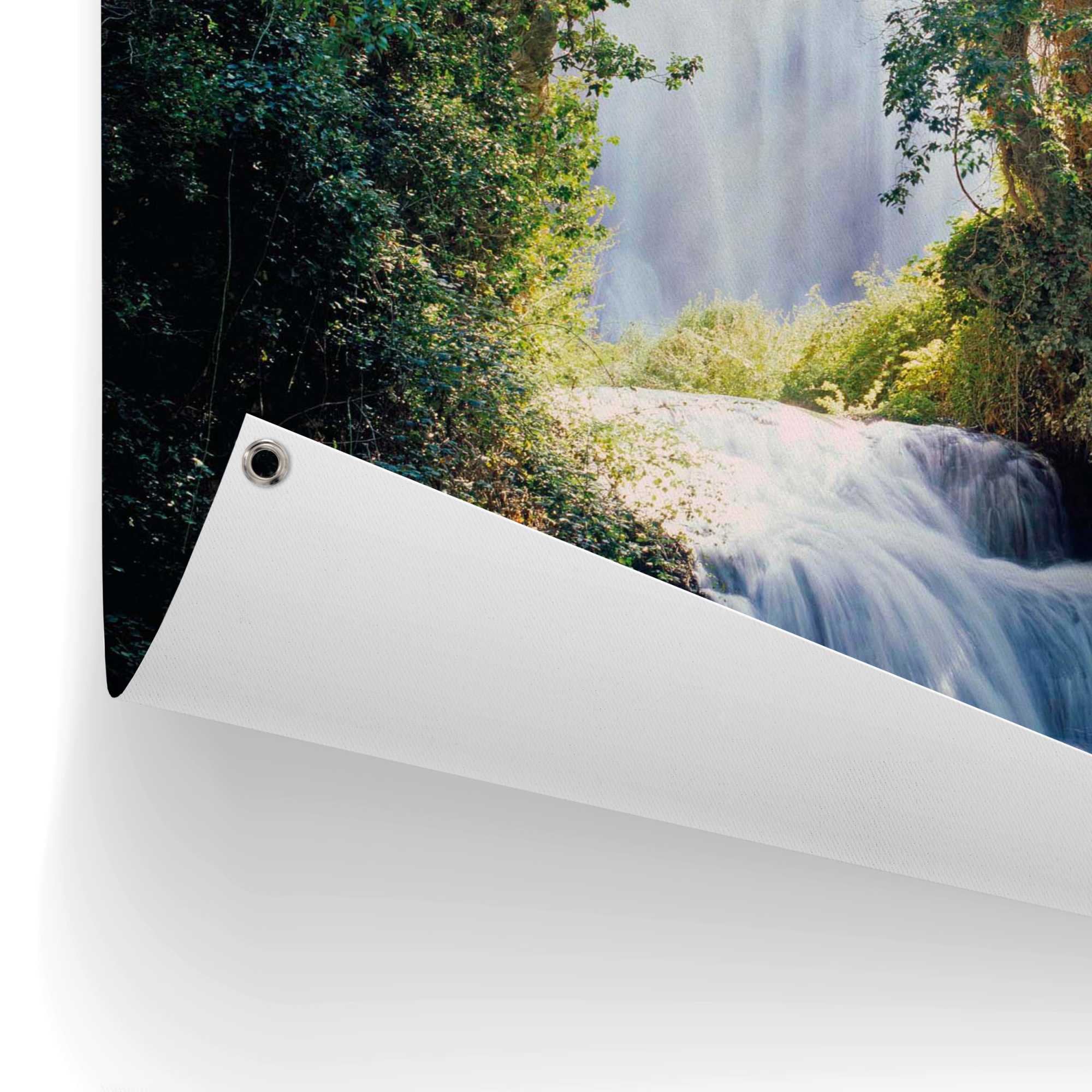Reinders! Poster »Wasserfall«, Outdoor für Garten oder Balkon
