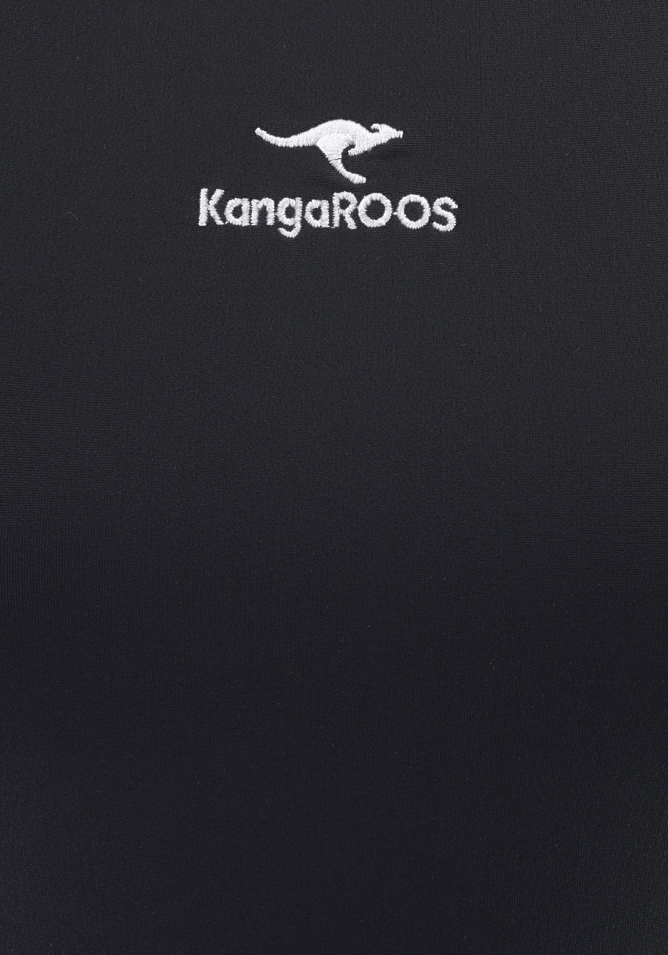 KangaROOS Badeanzug, mit Unterbrustgummi, sportlich, mit Ringerrücken