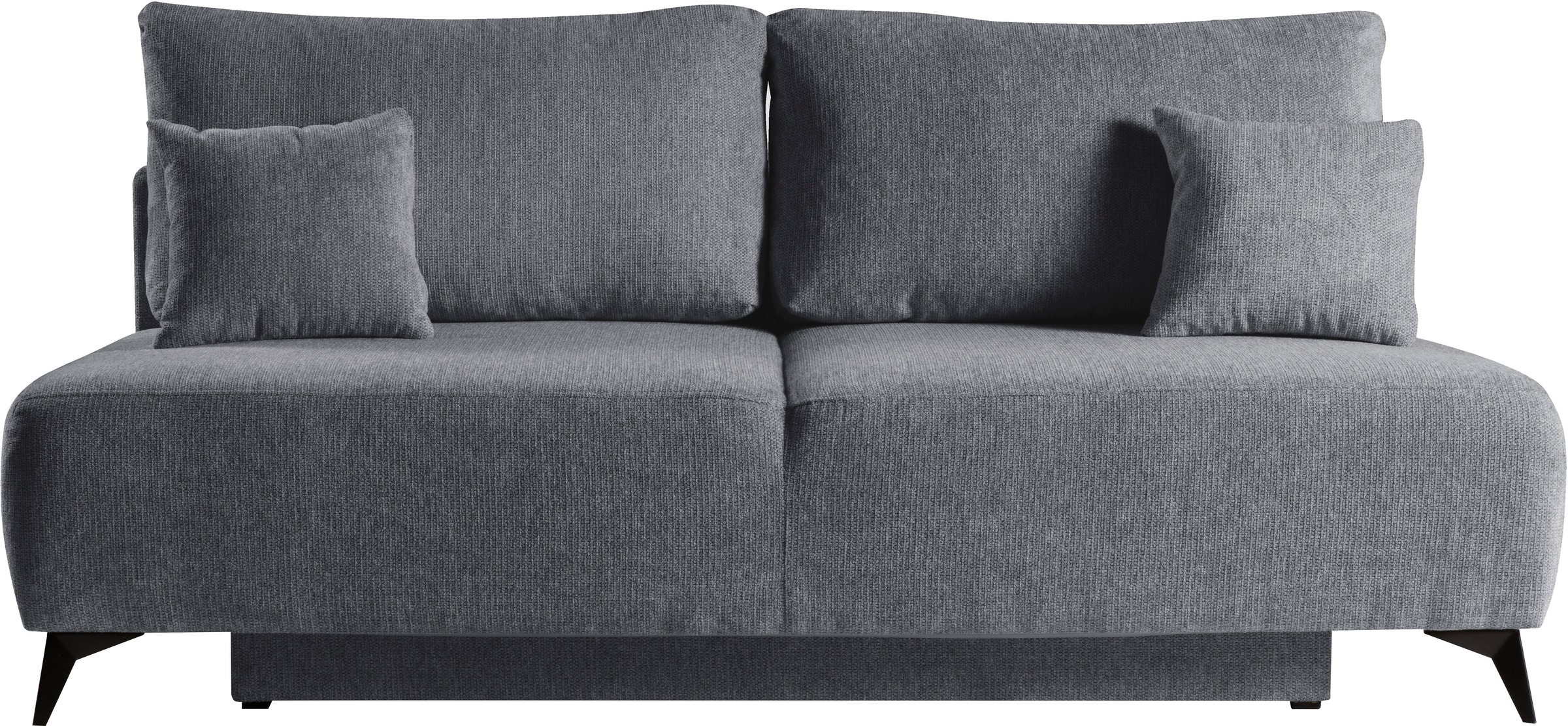 WERK2 Schlafsofa »Valerie mit Komfortsitz- und Liegehöhe, Breite 200cm,«, bequemes 2-Sitzer Schlafcouch mit Bettkasten