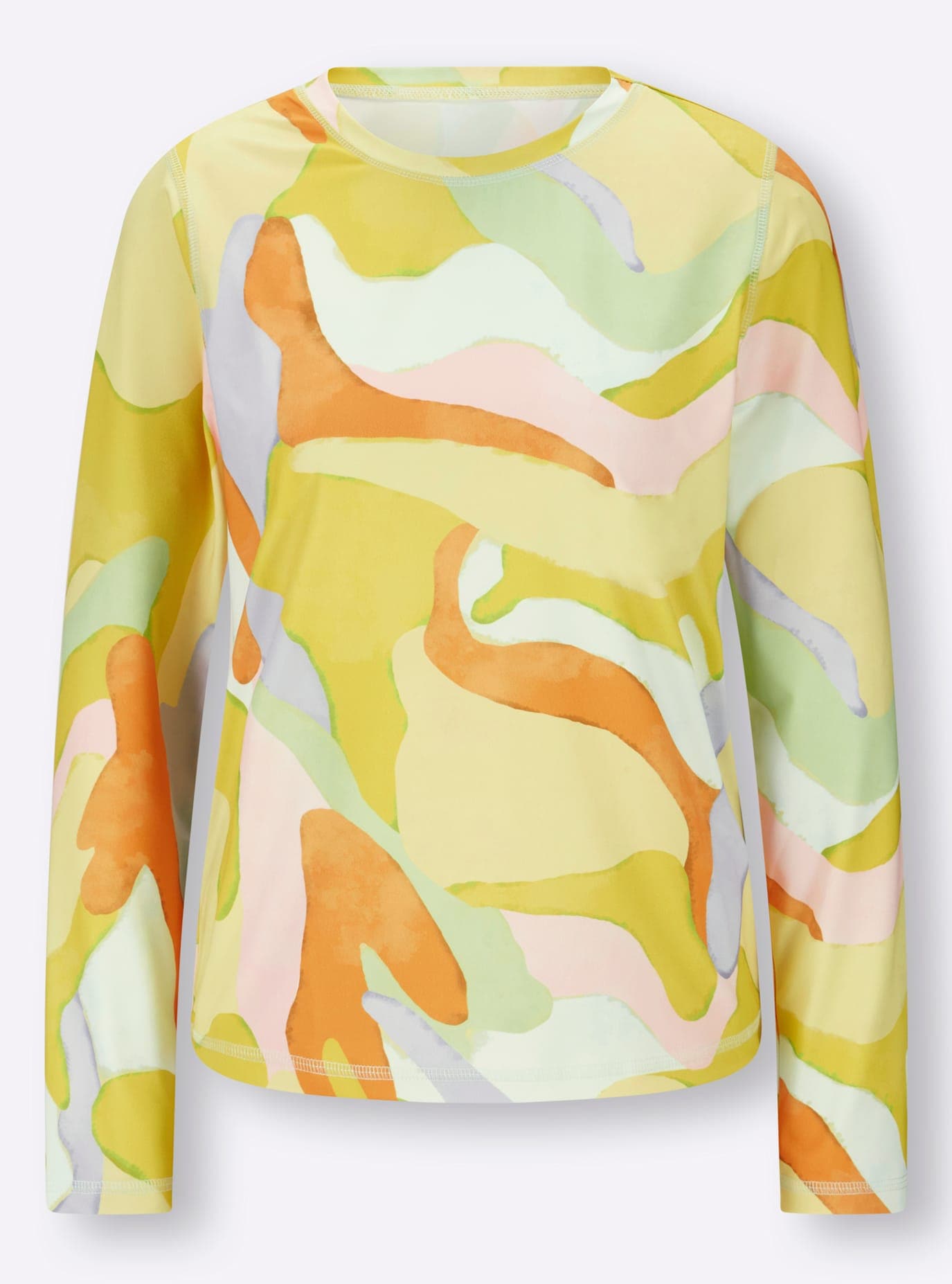 heine Langarmshirt »Druck-Shirt«, (1 tlg.)