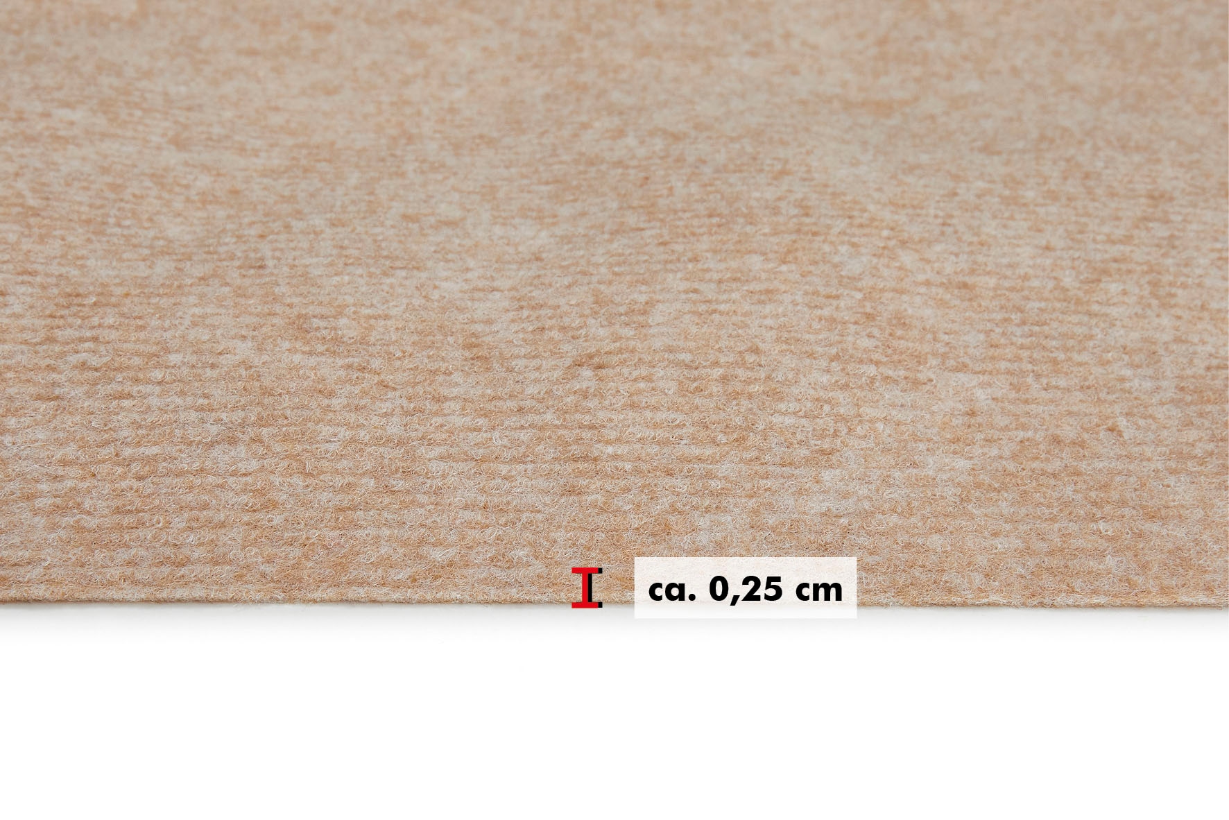Andiamo Teppichboden »Nadelfilz Milo«, Uni 100cm rechteckig, 200 oder Wohnzimmer OTTO cm, Farben, bei bestellen Breite strapazierfähig