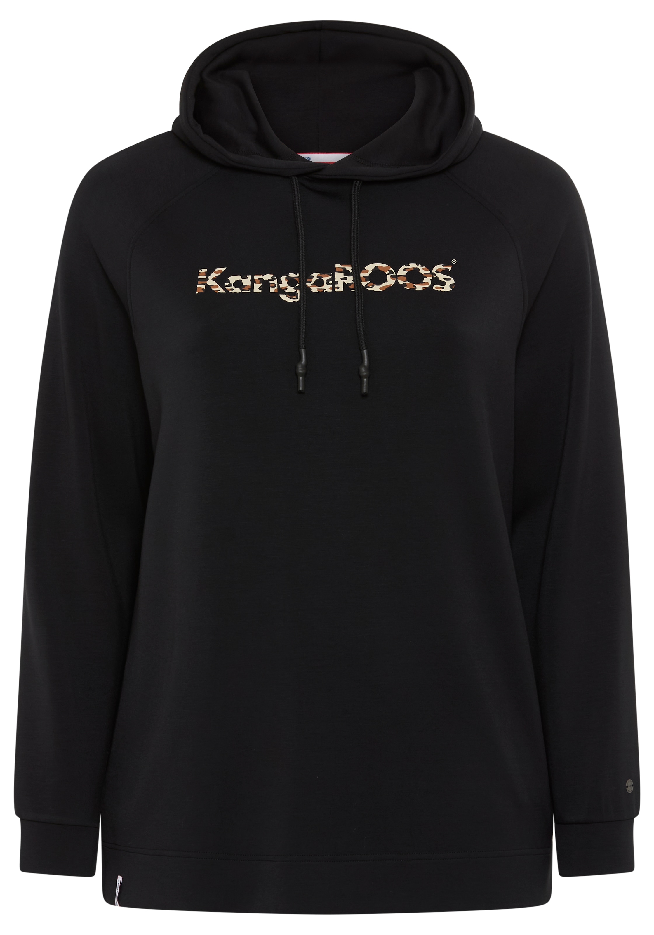 KangaROOS Kapuzensweatshirt, aus glatter Sweatware