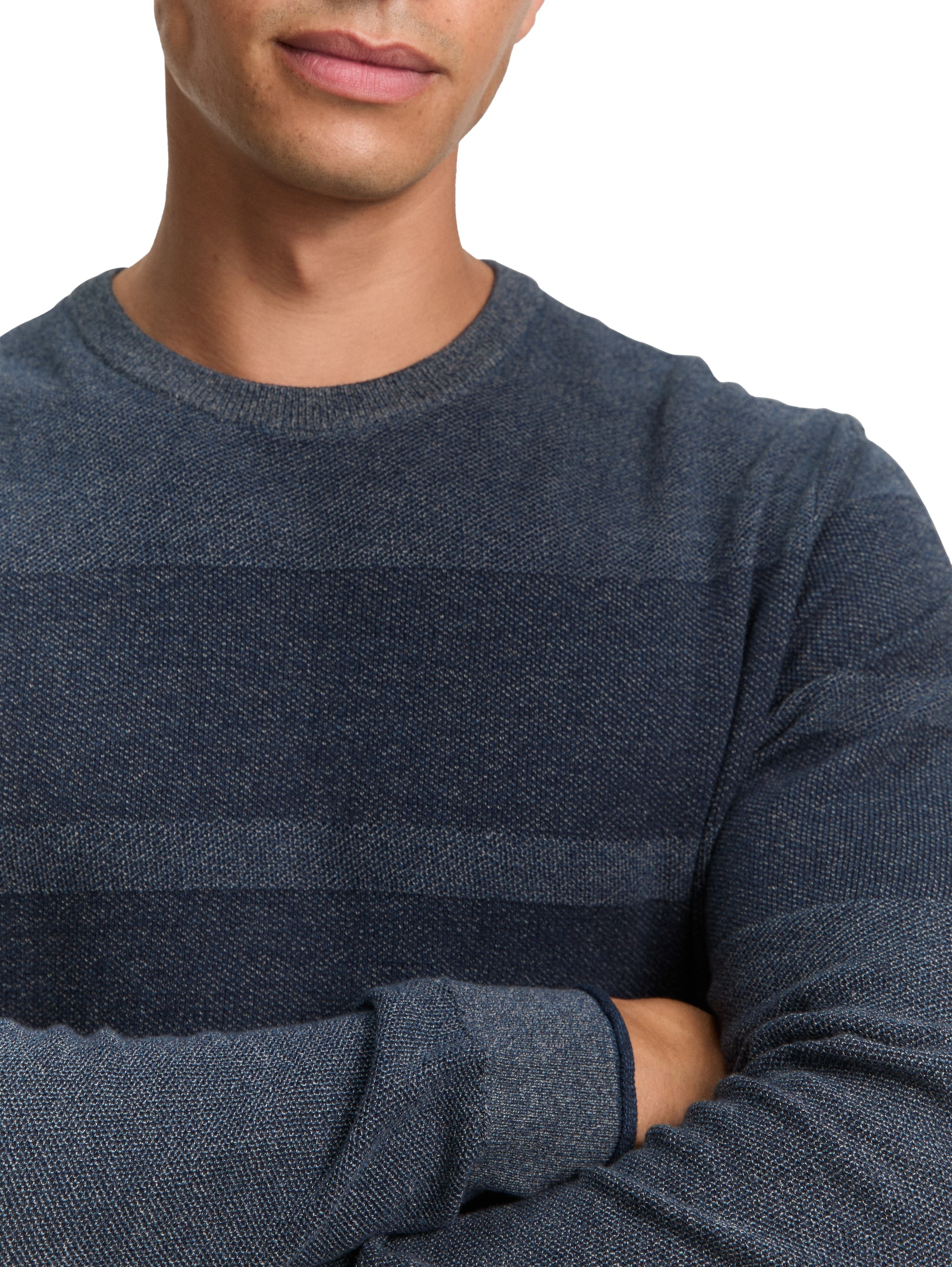 TOM TAILOR Strickpullover, im Streifen-Look