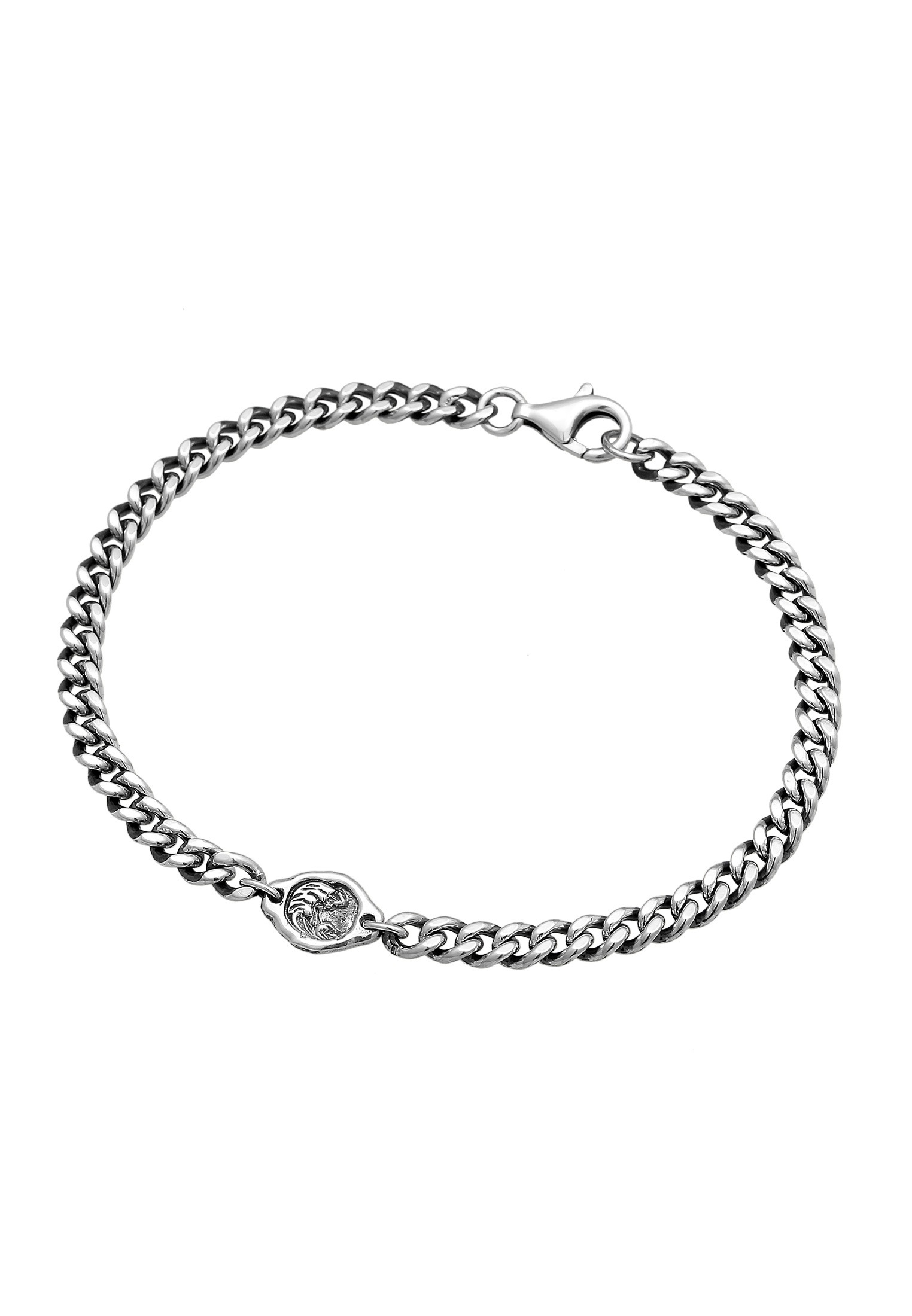HAZE & GLORY Armkette »Armband Panzerkette - Ride the tide 925 Sterling Silber«