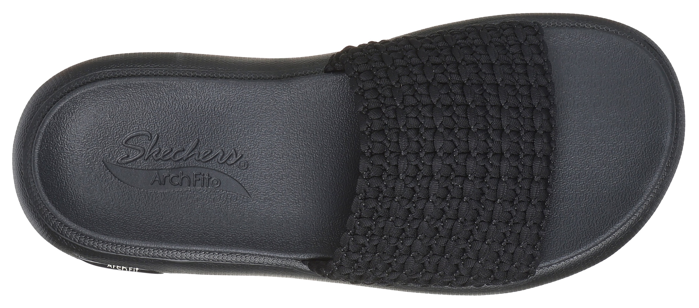 Skechers Pantolette »ARCH FIT CLOUD-OH SHE PRETTY«, Strandschuh, Badeschuh, Pool Slides mit ArchFit-Funktion