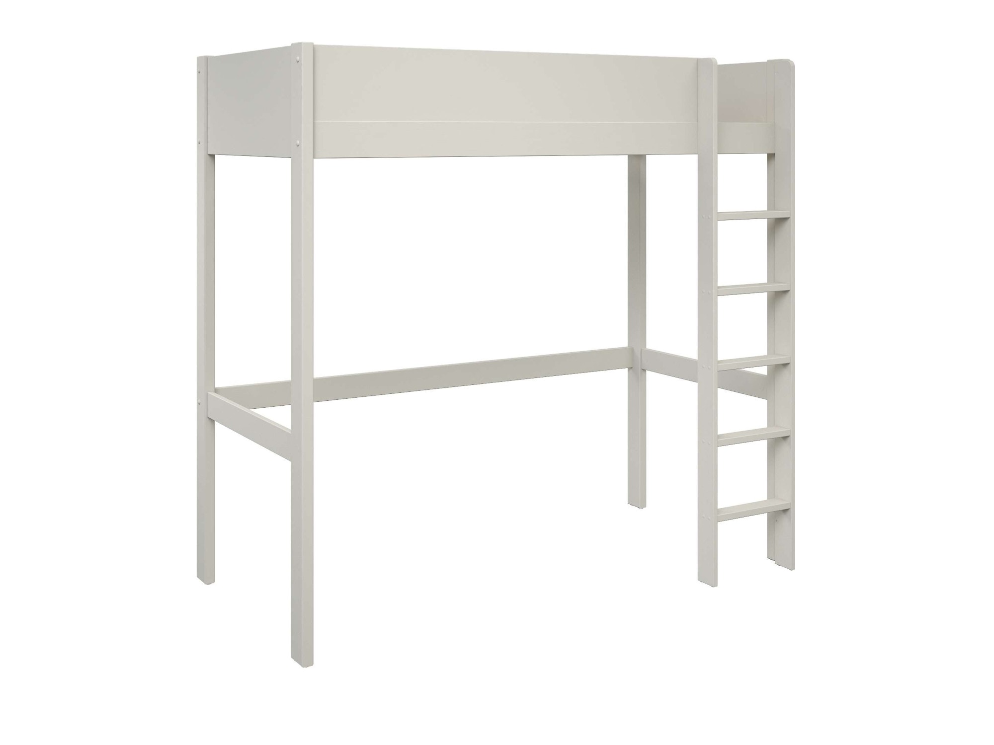OTTO home Hochbett »Tipo – FSC®-zertifiziertes Massivholz mit viel Freiraum darunter« B/H/T 207,7x190x105cm,  Flexible Leiter-Montage, Rundum-Schutz und optimale Raumnutzung
