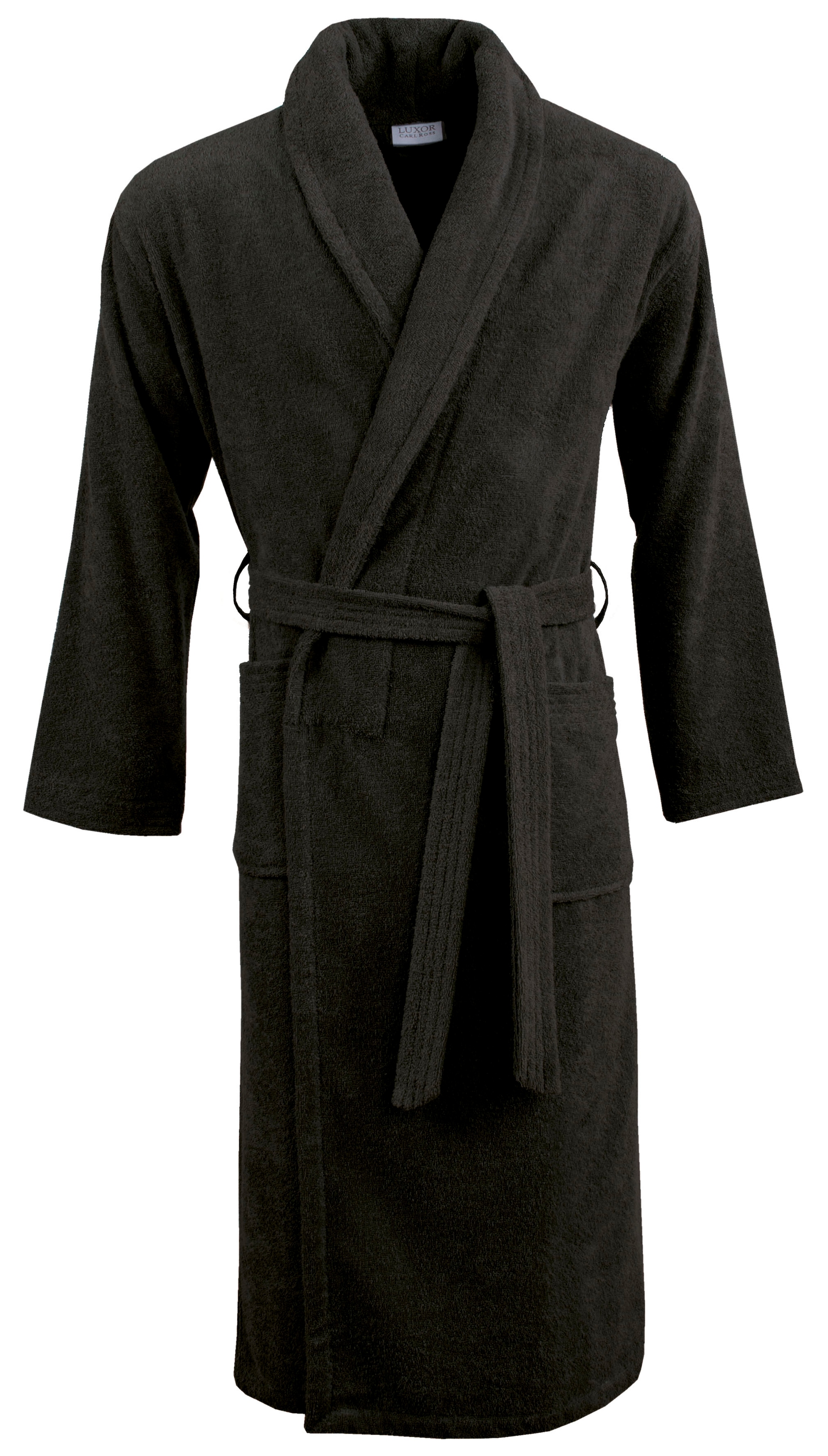 Carl Ross Unisex-Bademantel »96200« 1 Stk. tlg. in schwarz, Größe XL