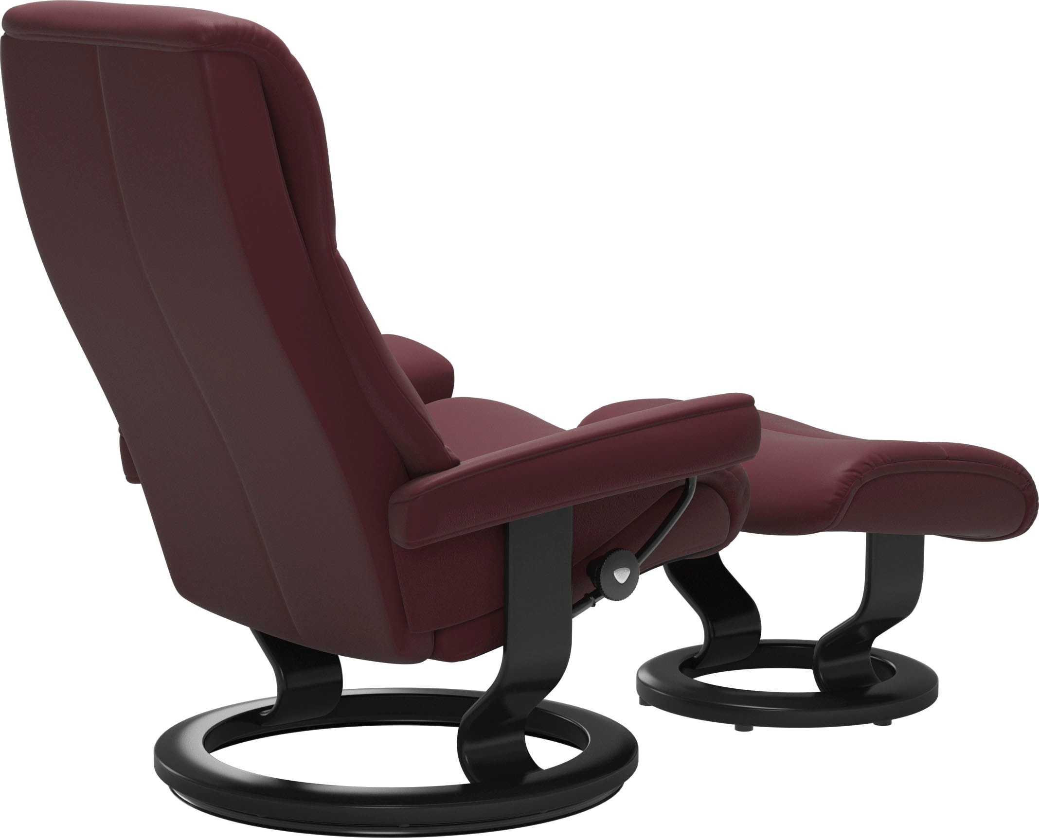 Stressless® Fußhocker »View« mit Classic Base,Gestell Schwarz