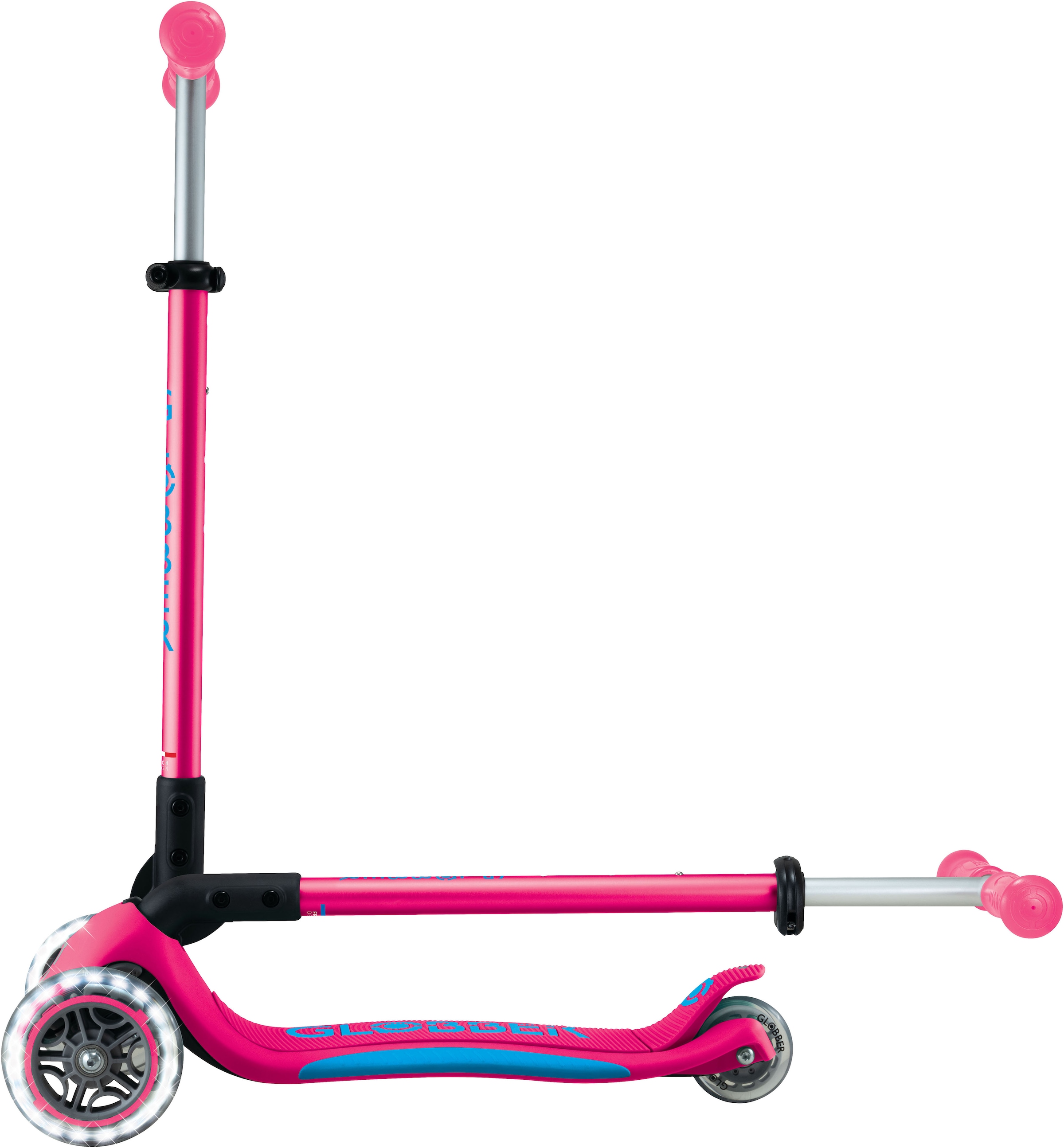 Globber Tretroller »GLOBBER ELITE LIGHTS, mit Leuchtrollen«