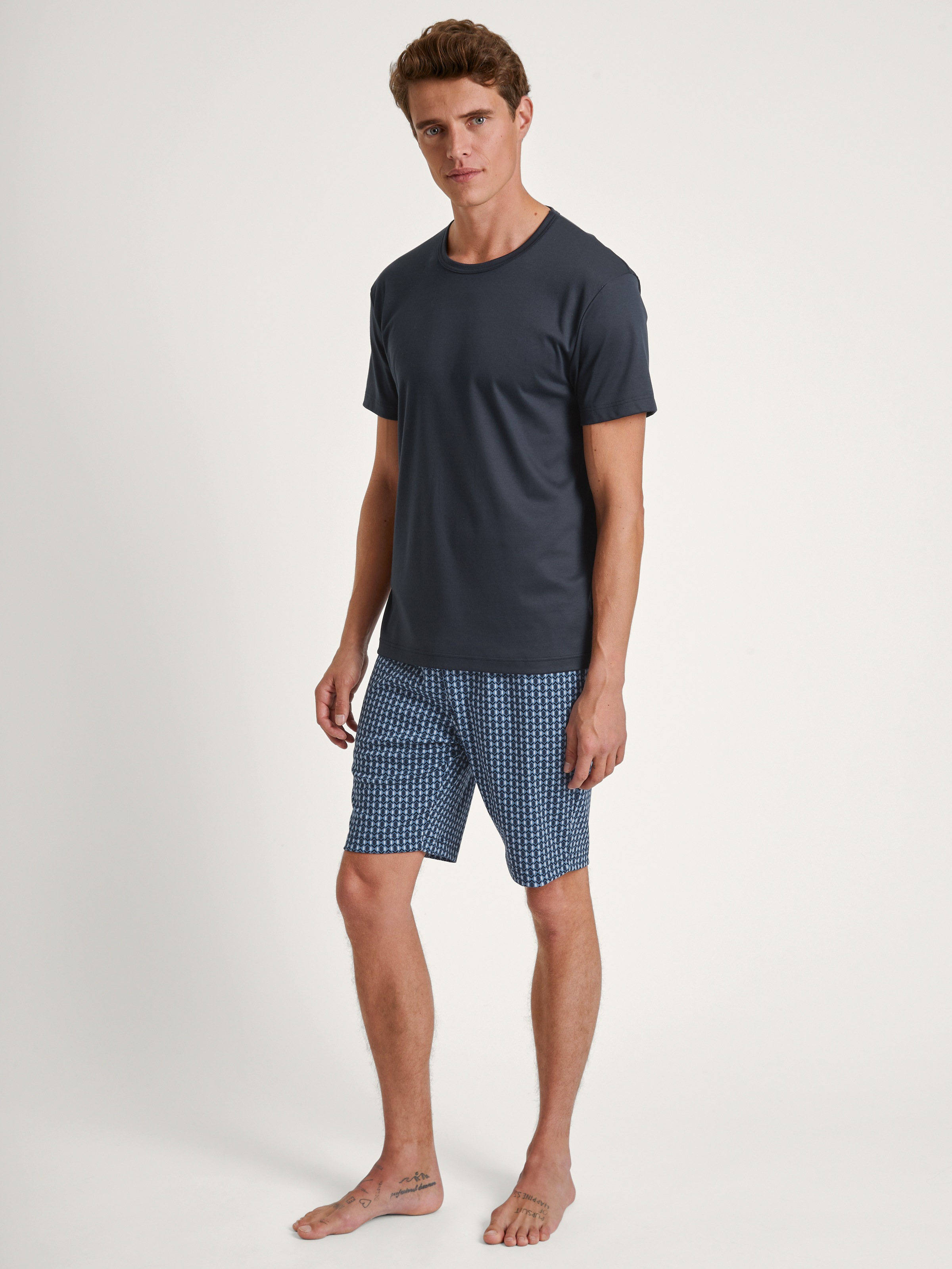 Calida Herren Shorty »Relax Streamline 2« 2 Stk. tlg. in blau, Größe L (52/54)