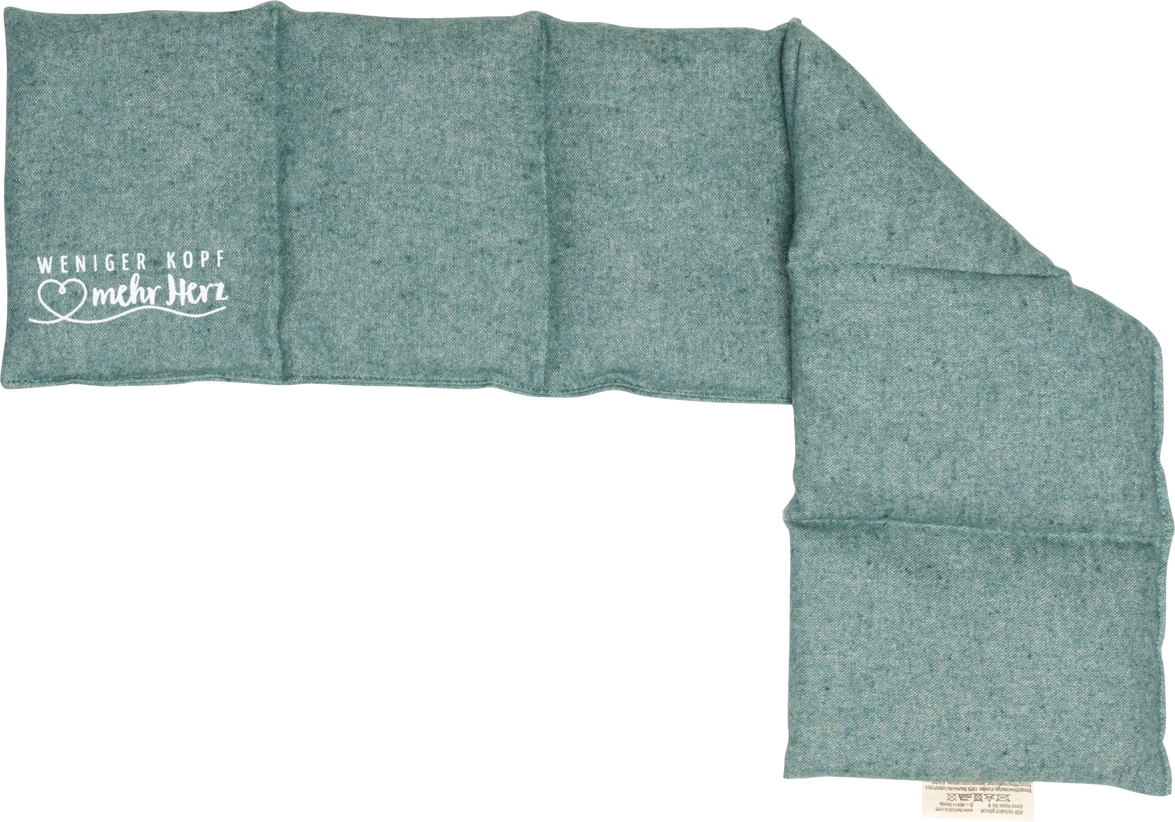 herbalind Wärmekissen »4077«, (1 tlg.), 66x15 cm mit 6 Kammern, Füllung Getreidemischung mit Minze