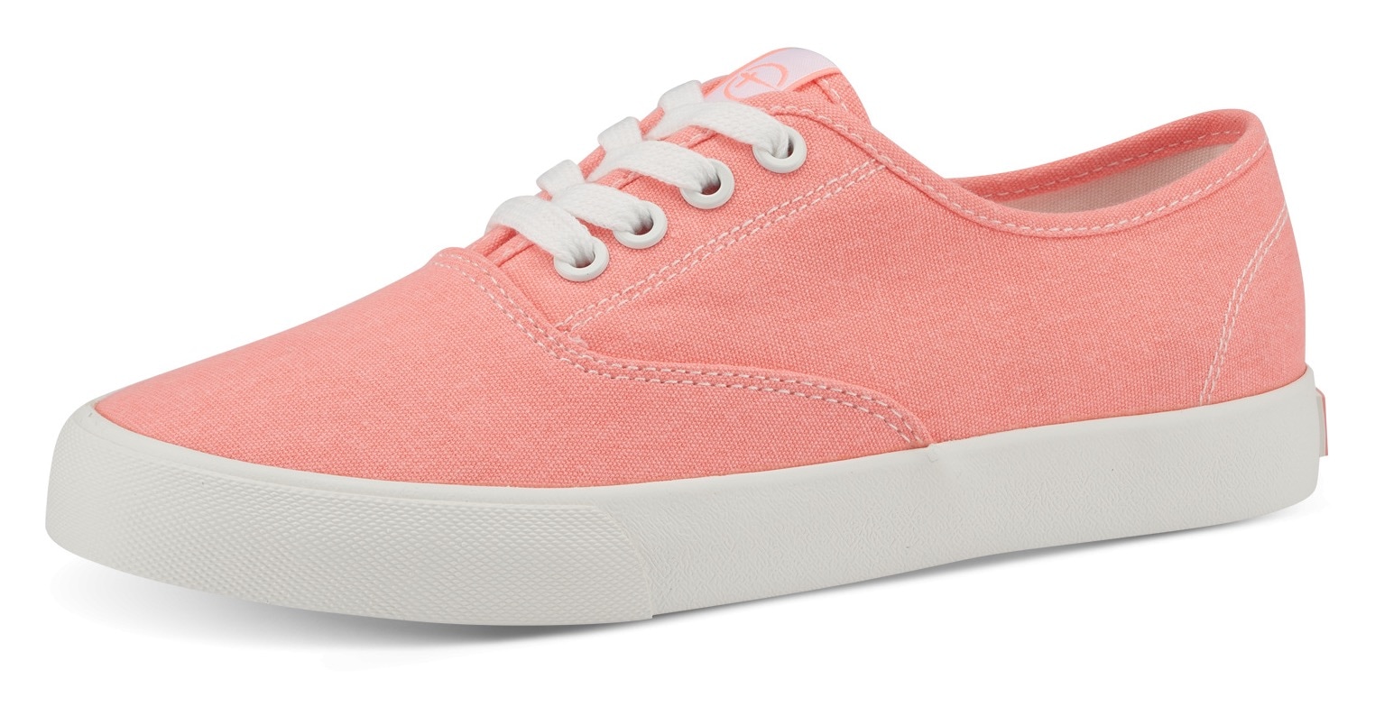 Tamaris Sneaker, in sommerlichen Farben, Freizeitschuh, Halbschuh, Schnürschuh