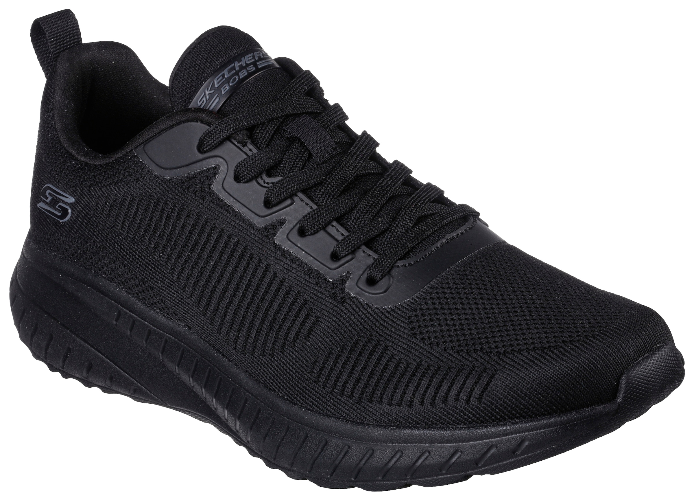 Skechers Sneaker »BOBS SQUAD CHAOS«, im monochromen Look, Freizeitschuh, Halbschuh, Schnürschuh