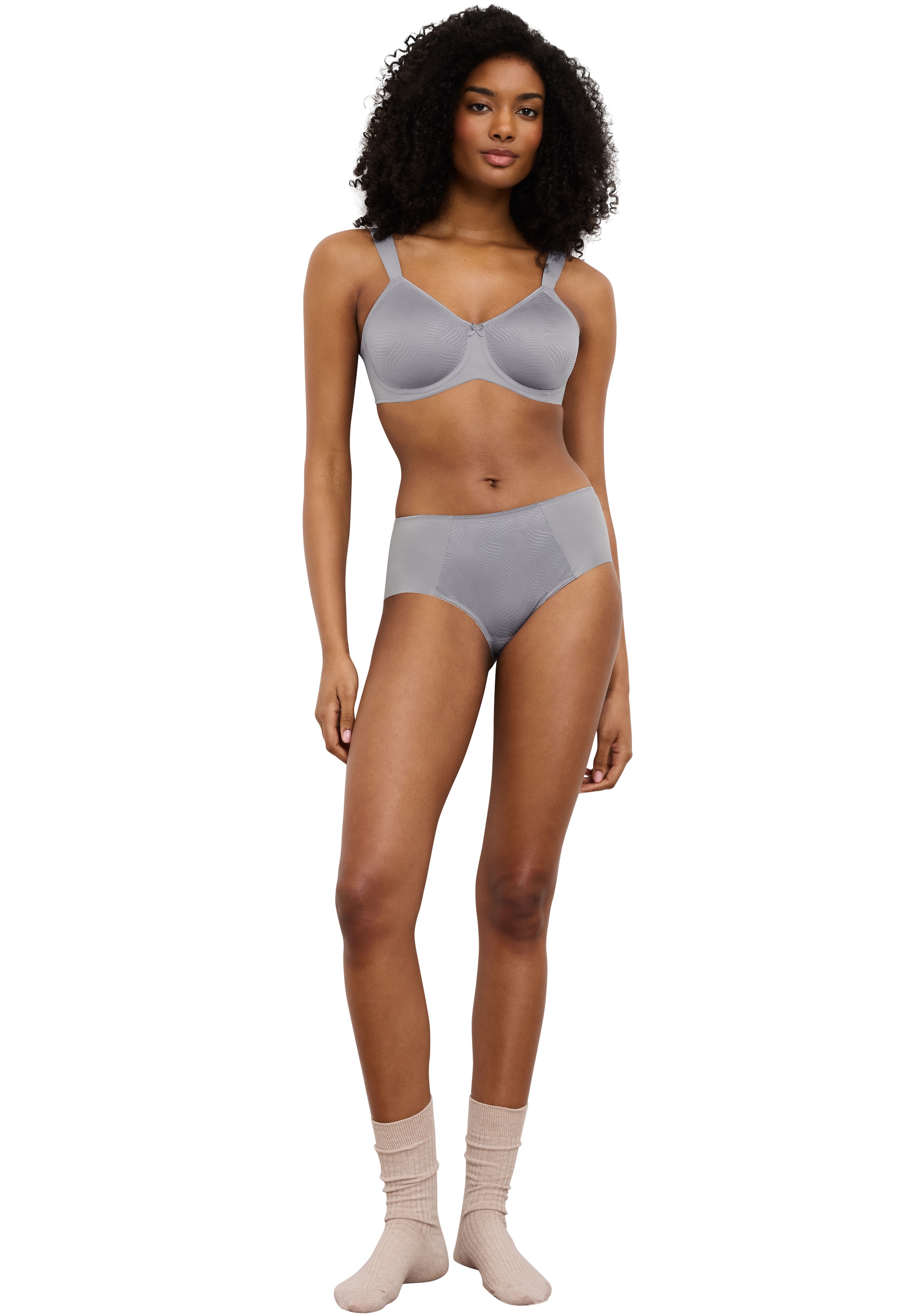 Triumph Hipster »Essential Minimizer T«, (1hochwertigem Steh), schimmerndes Jacquardmuster, elastisch, weich, blickdicht