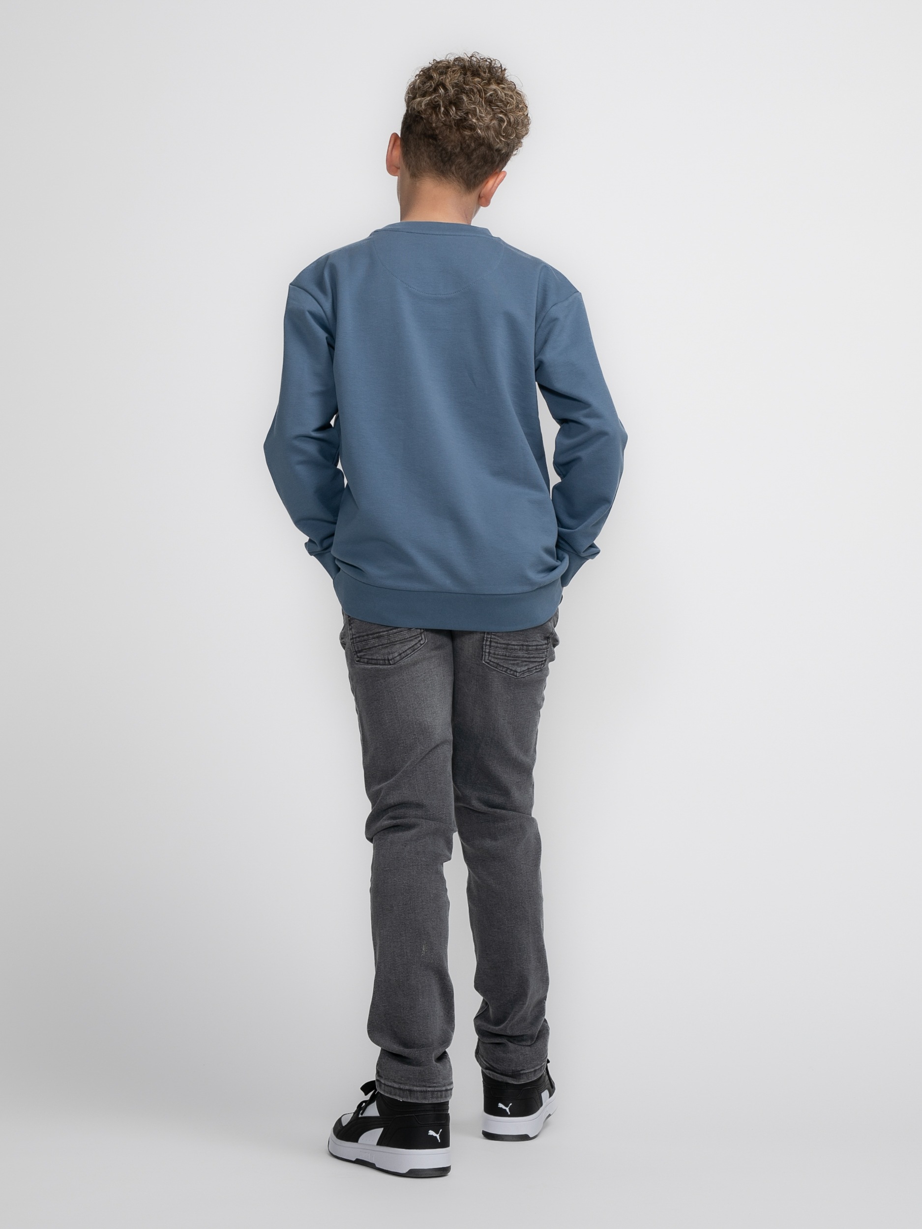 Petrol Industries Sweater, mit Prägung auf der Brust