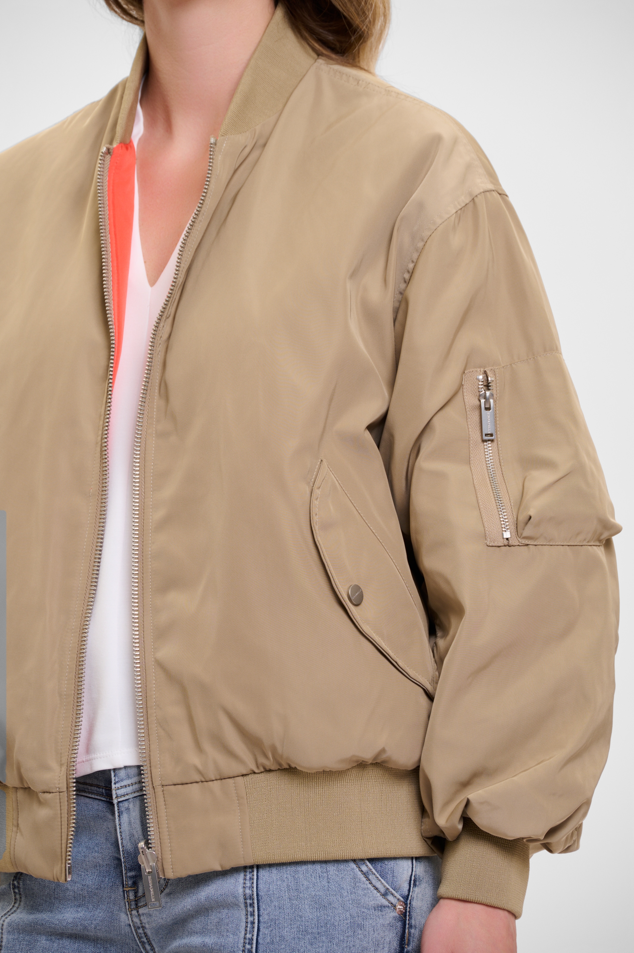 Rino & Pelle Kurzjacke, mit Bündchen