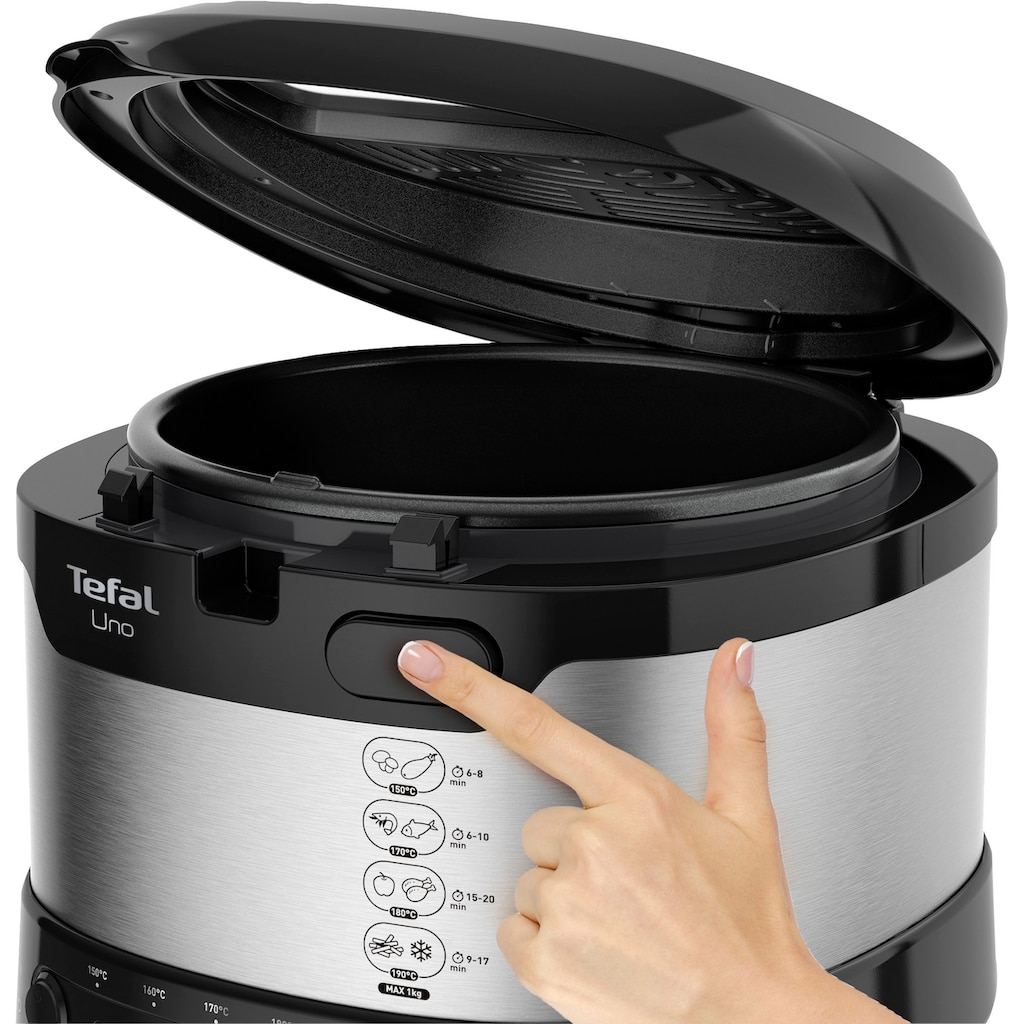 Tefal Fritteuse »UNO M Edelstahl FF215«, 1600 W