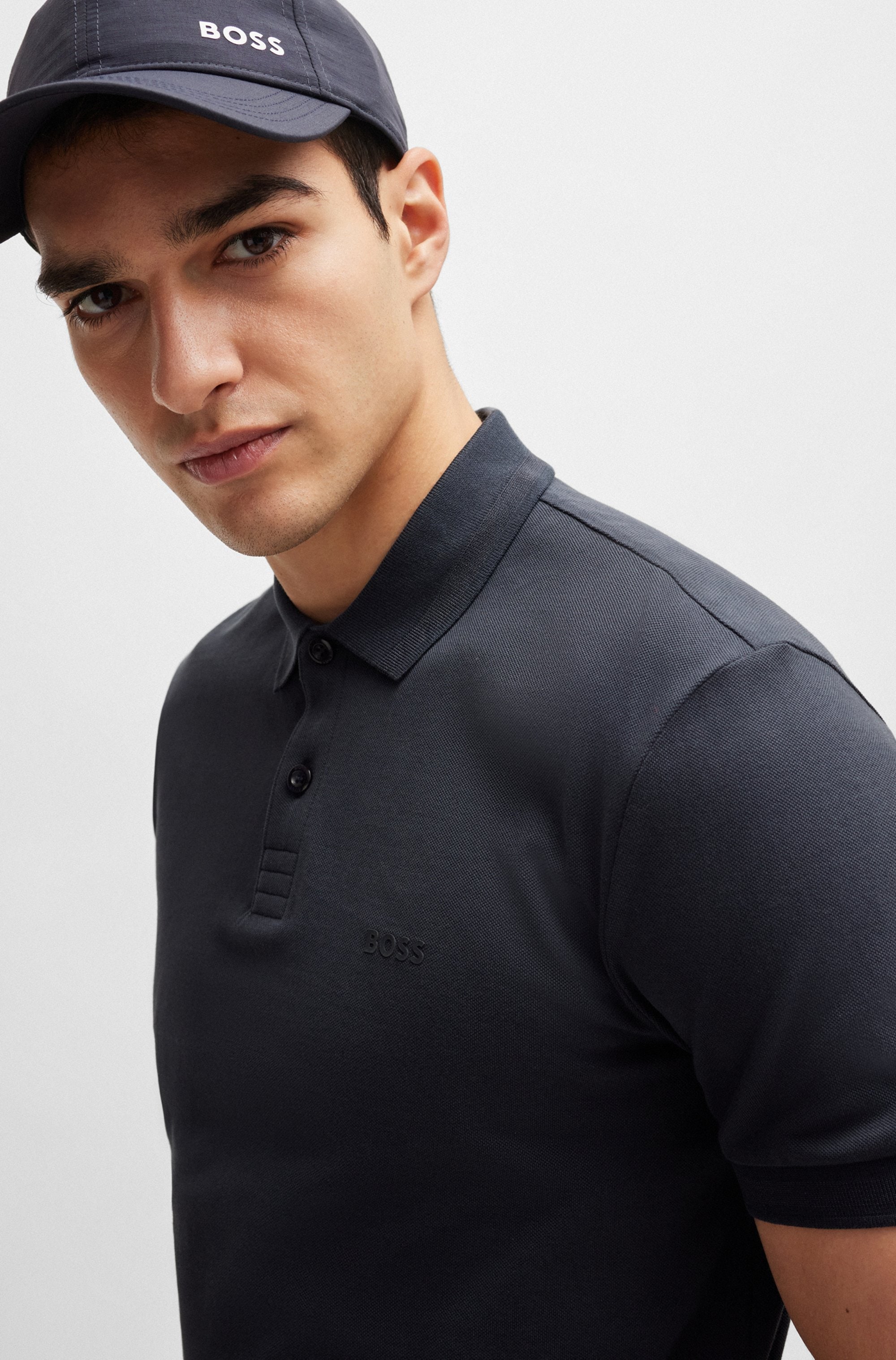 BOSS GREEN Poloshirt »Pio«, mit Polokragen