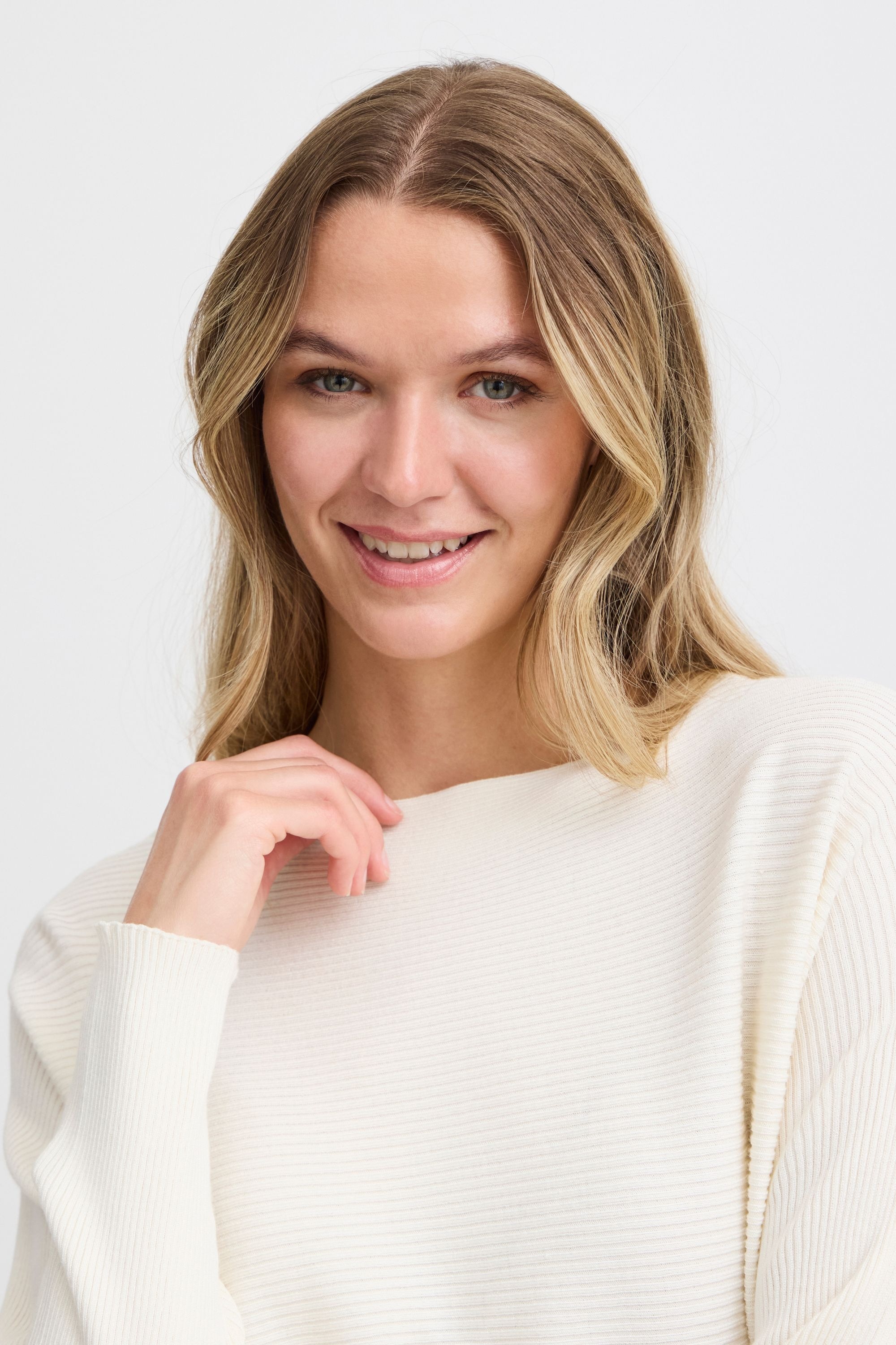 fransa Strickfleece-Pullover »Strickpullover FRLALA PU 1«