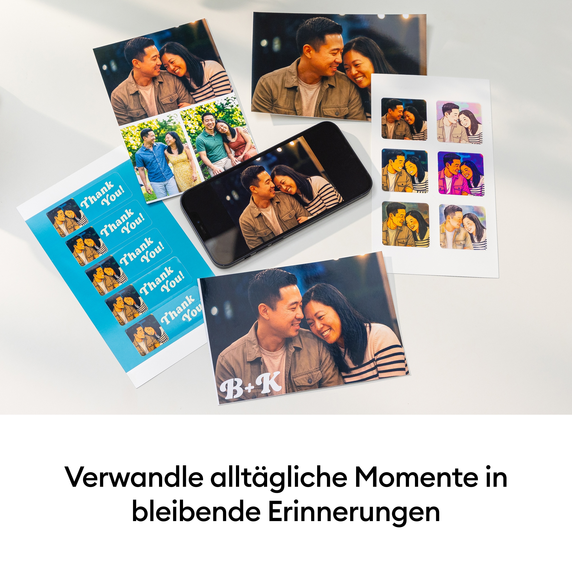 Cricut Fotodrucker »StickerPix Print™ Essential Bundle« Sticker- und Fotodrucker