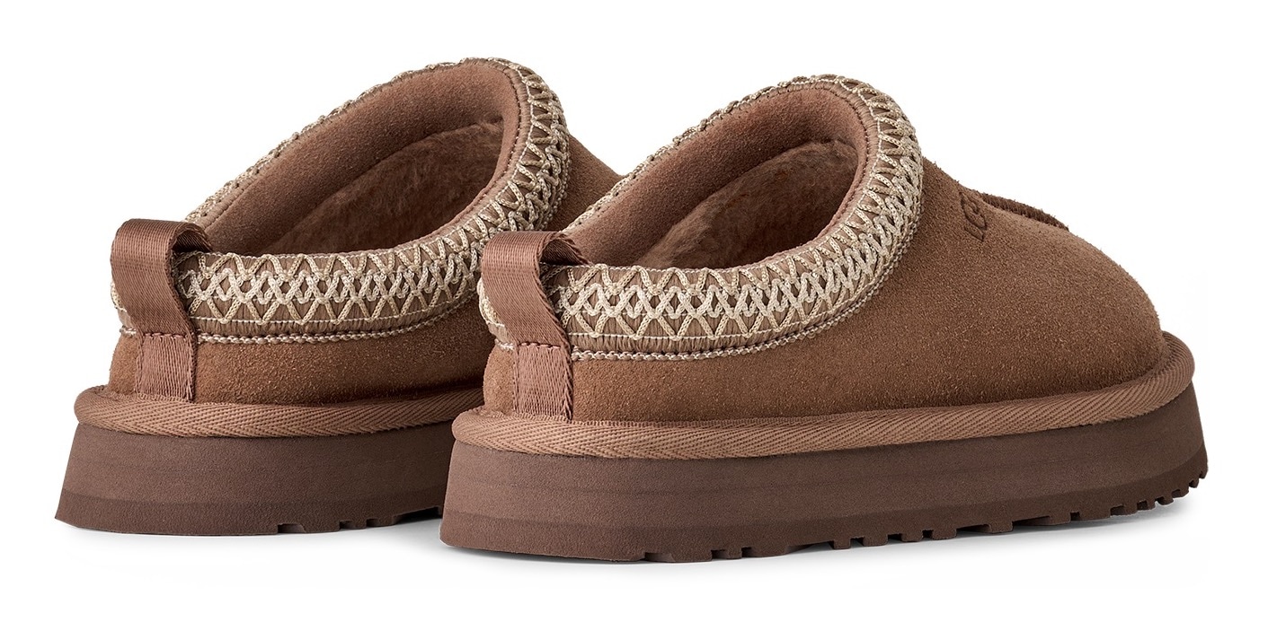 UGG Pantoffel »K TAZZ«  , Plateau Clog, Mule, Hausschuh mit Zierborte