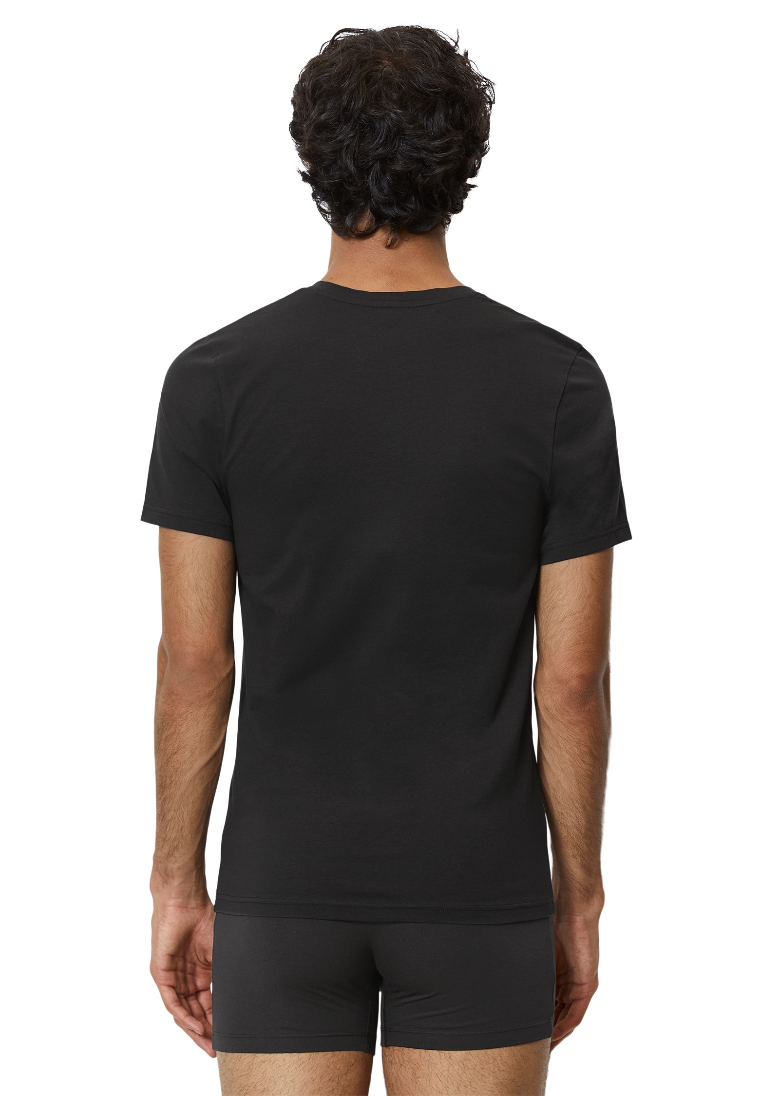 Marc O'Polo Unterziehshirt »Essentials« mit V-Ausschnitt und kurzem Arm