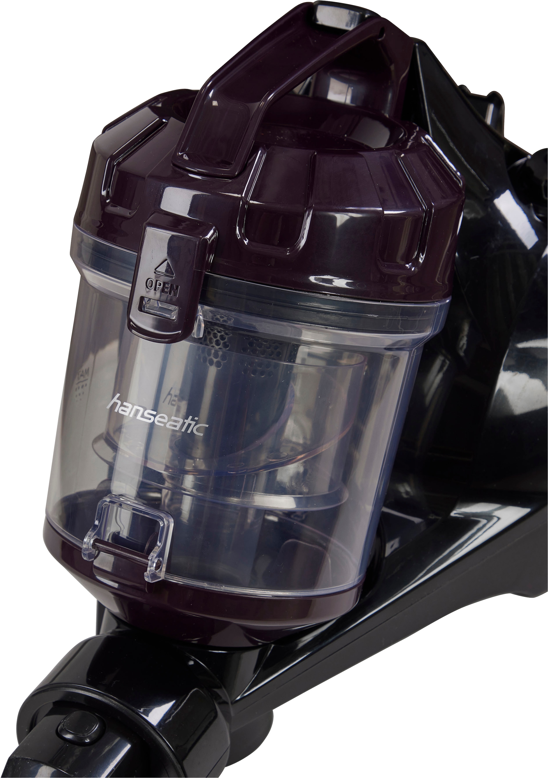 Hanseatic Bodenstaubsauger »HBLVC700BVMC, Zyklon Technologie, Hepa H12 Filter, 9m Aktionsradius«, 700 W, beutellos, 2l Staubbehälter, klein und praktisch zum Verstauen