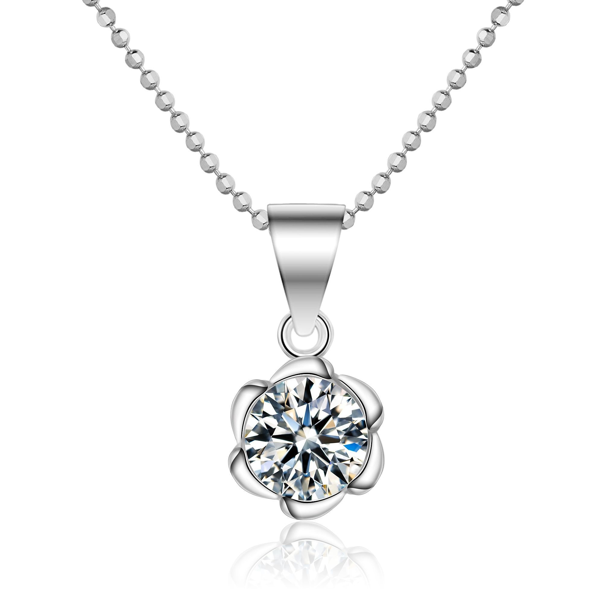 AILORIA Kette mit Anhänger »ENVIE Halskette«, Halskette aus 925 Sterling Silver