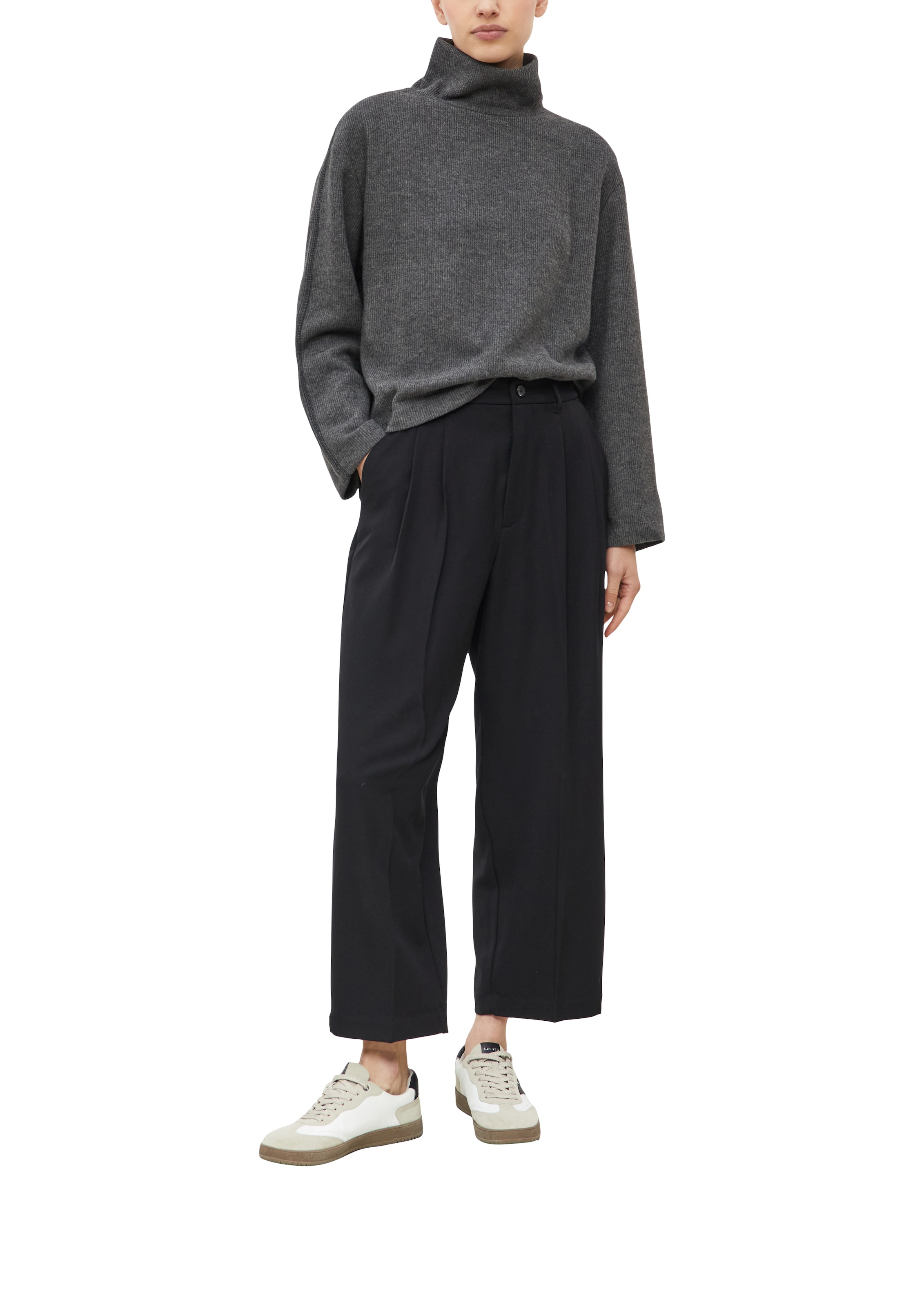 s.Oliver Sweater , Stehkragen / Kurz / Langarm
