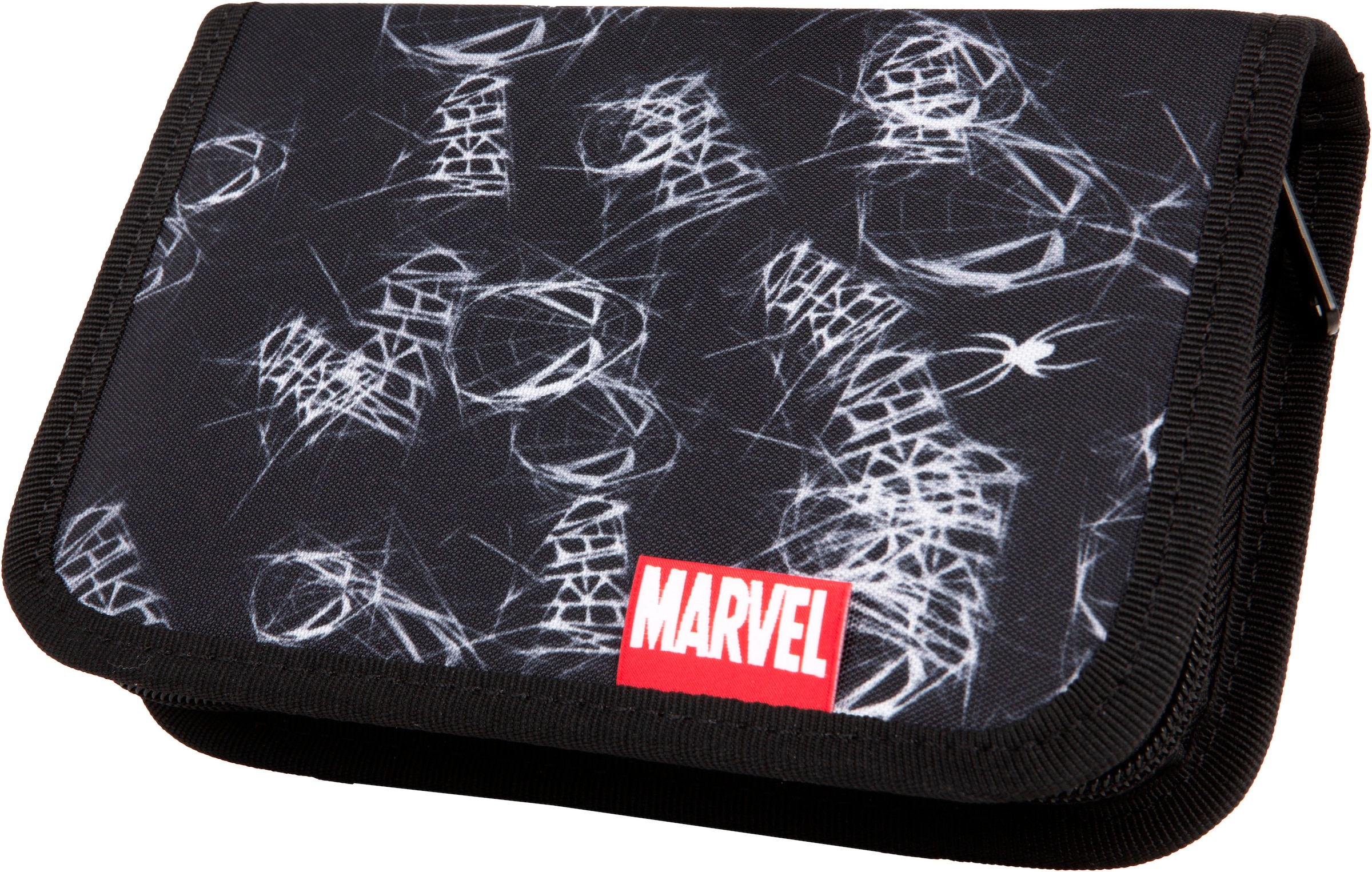 McNeill Schulranzen »Perfecto, Spider Man II«, reflektierende Streifen auf den Schultergurten-retroreflektierende Flächen, inkl. Federmäppchen, Turnbeutel, Schlamperrolle & Motivmagnet