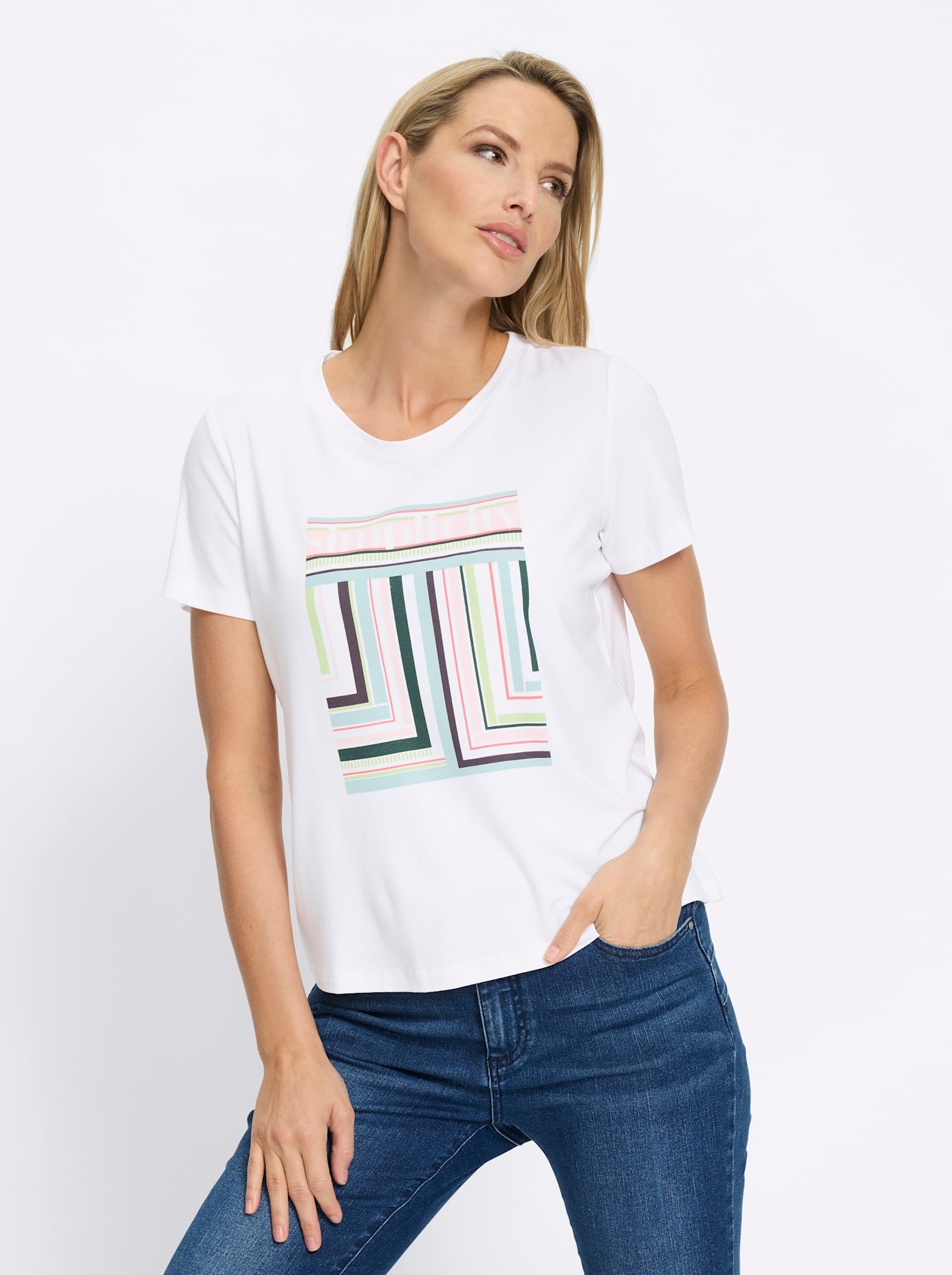 heine T-Shirt »Shirt« 1 tlg.