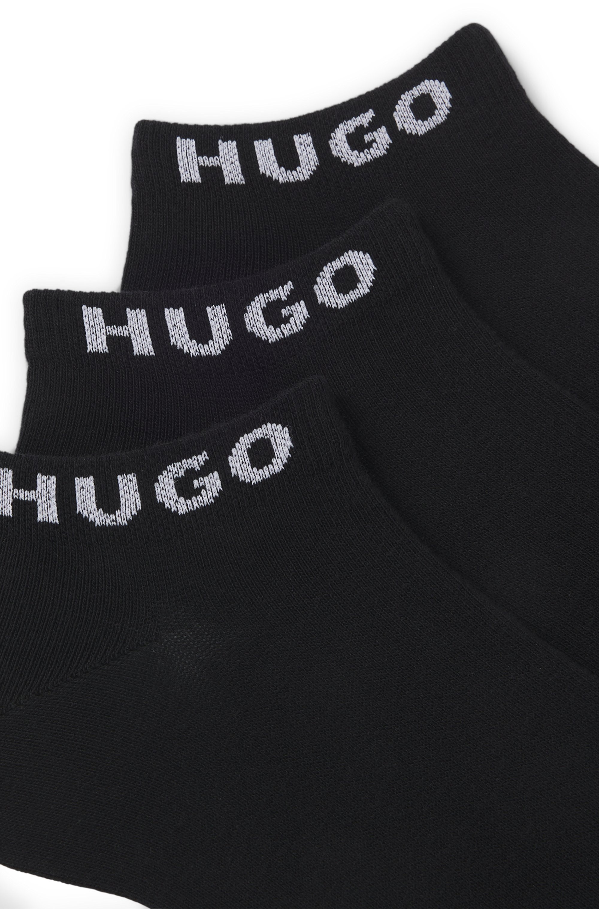 HUGO Underwear Socken »3P AS UNI CC W«, (Packung, 3 Paar, 3er), mit kontrastfarbenen Logoschriftzug