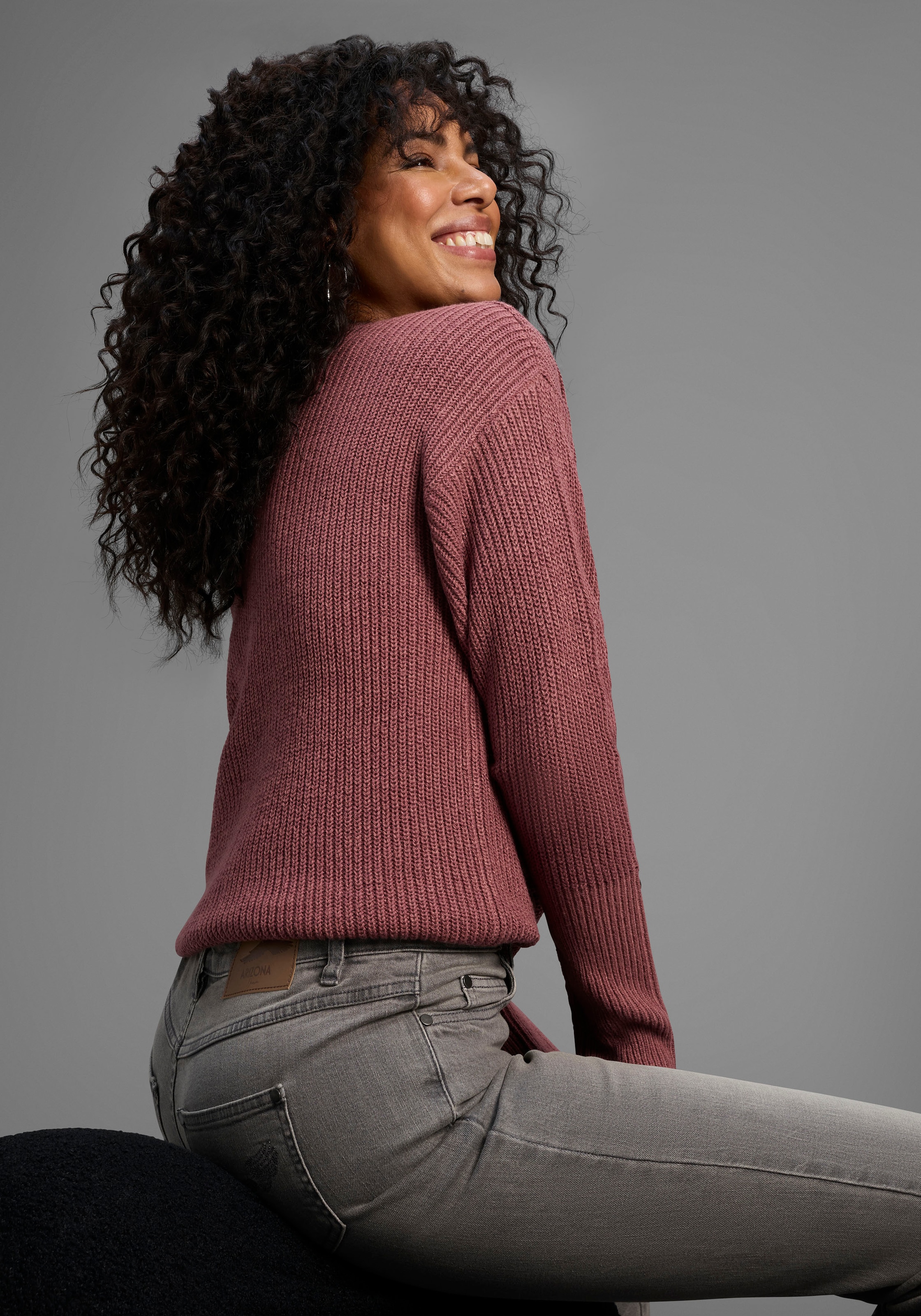 Arizona Gerade Jeans »Comfort-Fit«, High Waist