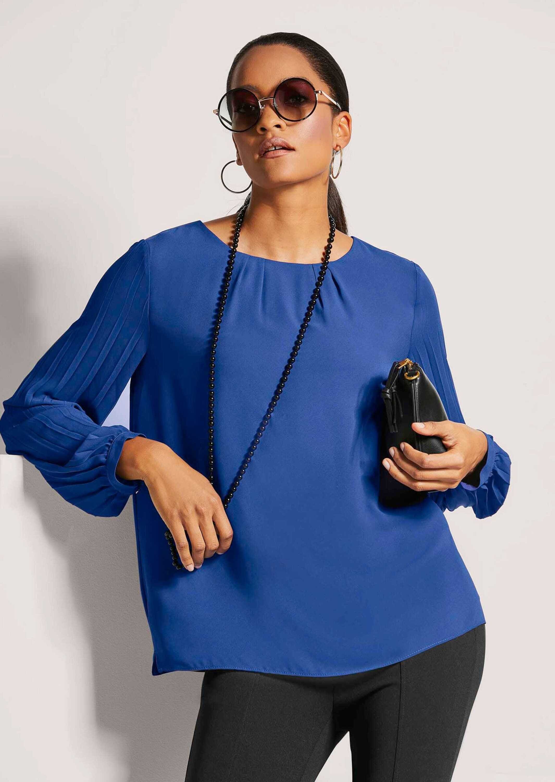 MADELEINE Langarmbluse »Bluse Bluse zum Schlüpfen«