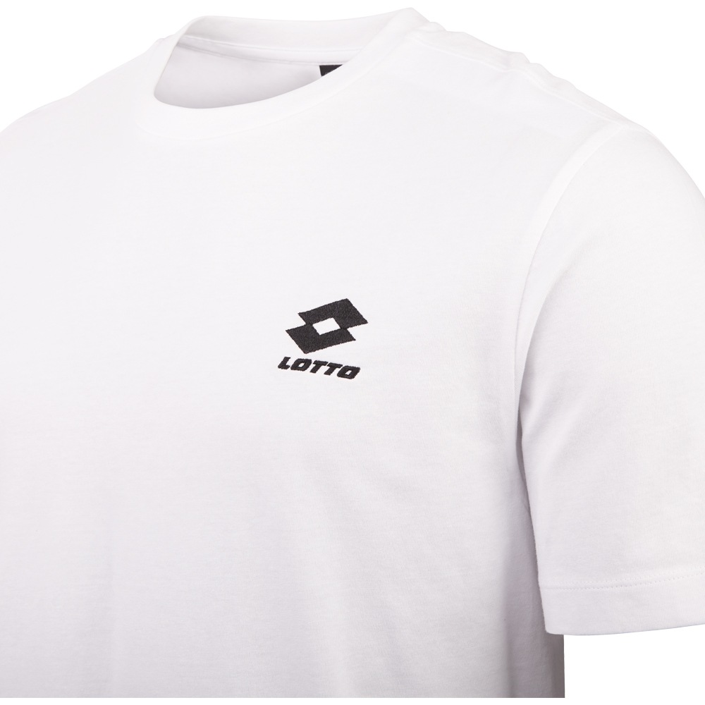 lotto T-Shirt, - mit dezenter Logostickerei