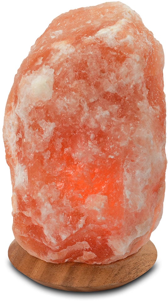 HIMALAYA SALT DREAMS Salzkristall-Tischlampe »Rock«, Handgefertigt - jeder  Stein ein Unikat, H: ca.23 cm, ca.4-6 kg bestellen bei OTTO