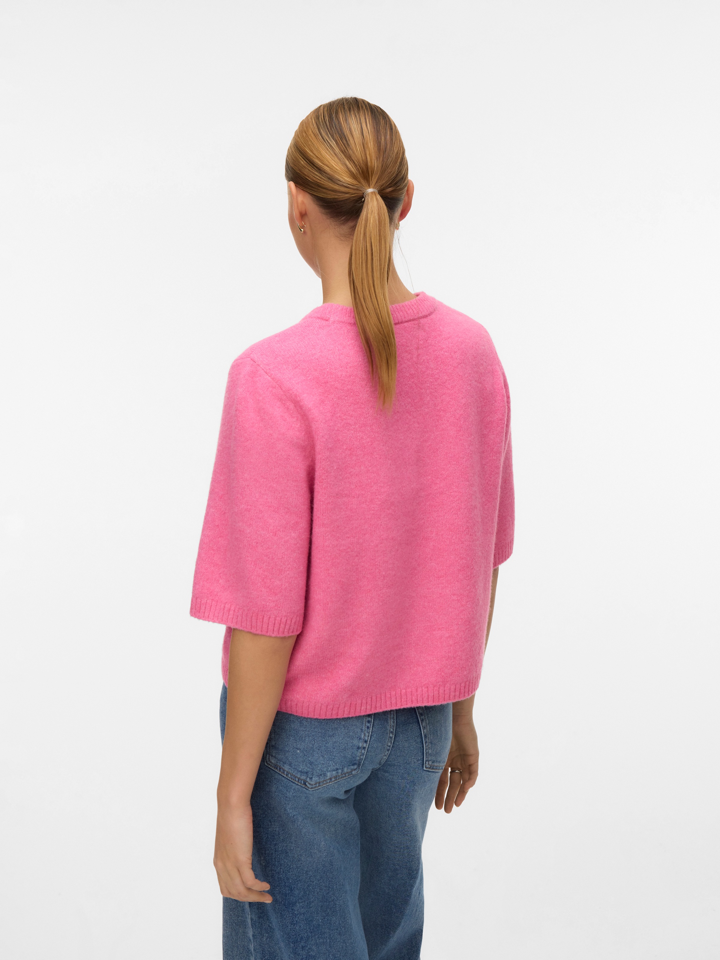 Vero Moda Rundhalspullover »VMBOOM 2/4 O-NK OVERSIZE PULLOVE GA NOOS«