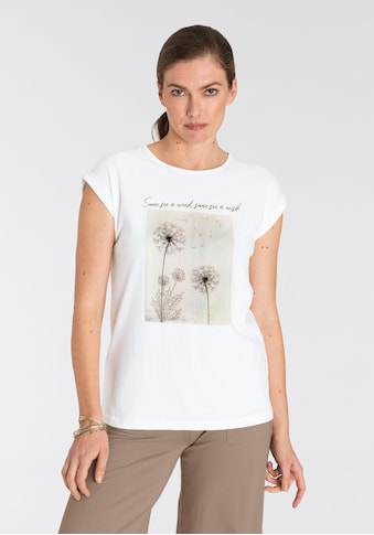 Boysen's T-Shirt, mit Pusteblumen- Druck NEUE KOLLEKTION kaufen