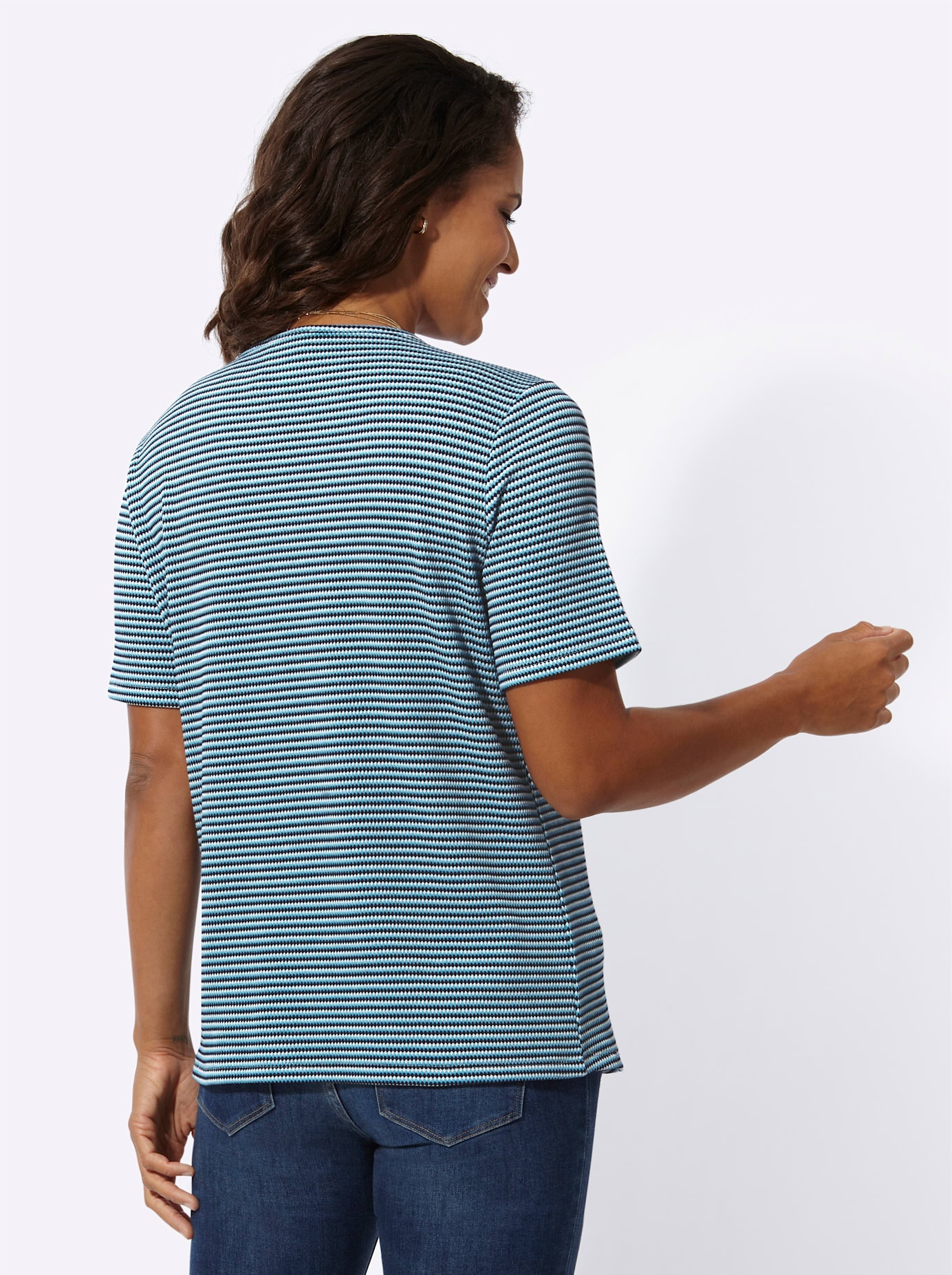 Casual Looks Kurzarmshirt »Shirt«, (1 tlg.)
