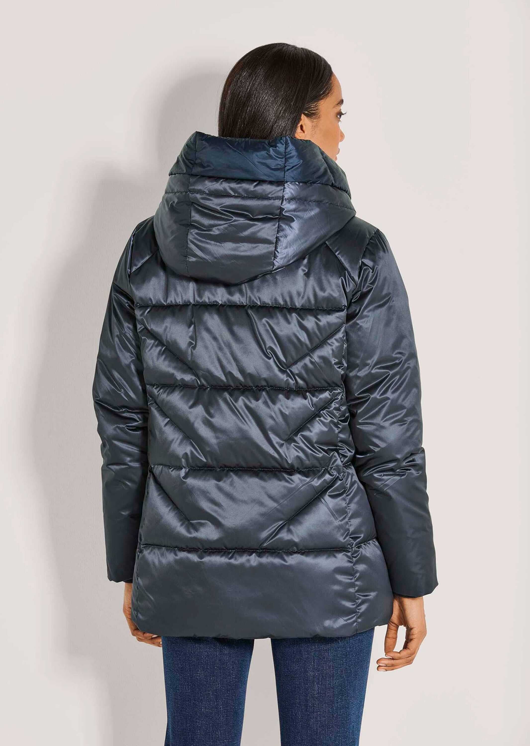MADELEINE Steppjacke »Steppmantel Wattierte Outdoor-Jacke mit Kapuze, Stepp«
