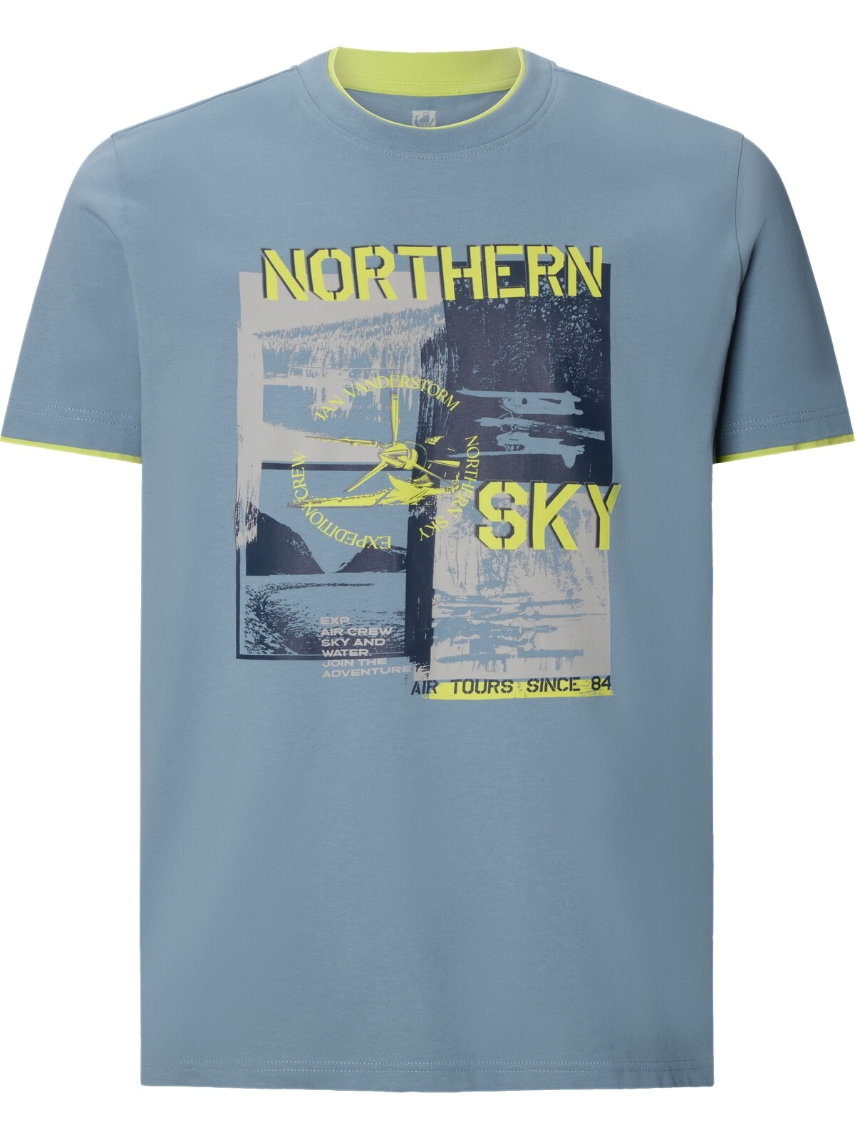 Jan Vanderstorm T-Shirt »T-Shirt HENTUR«