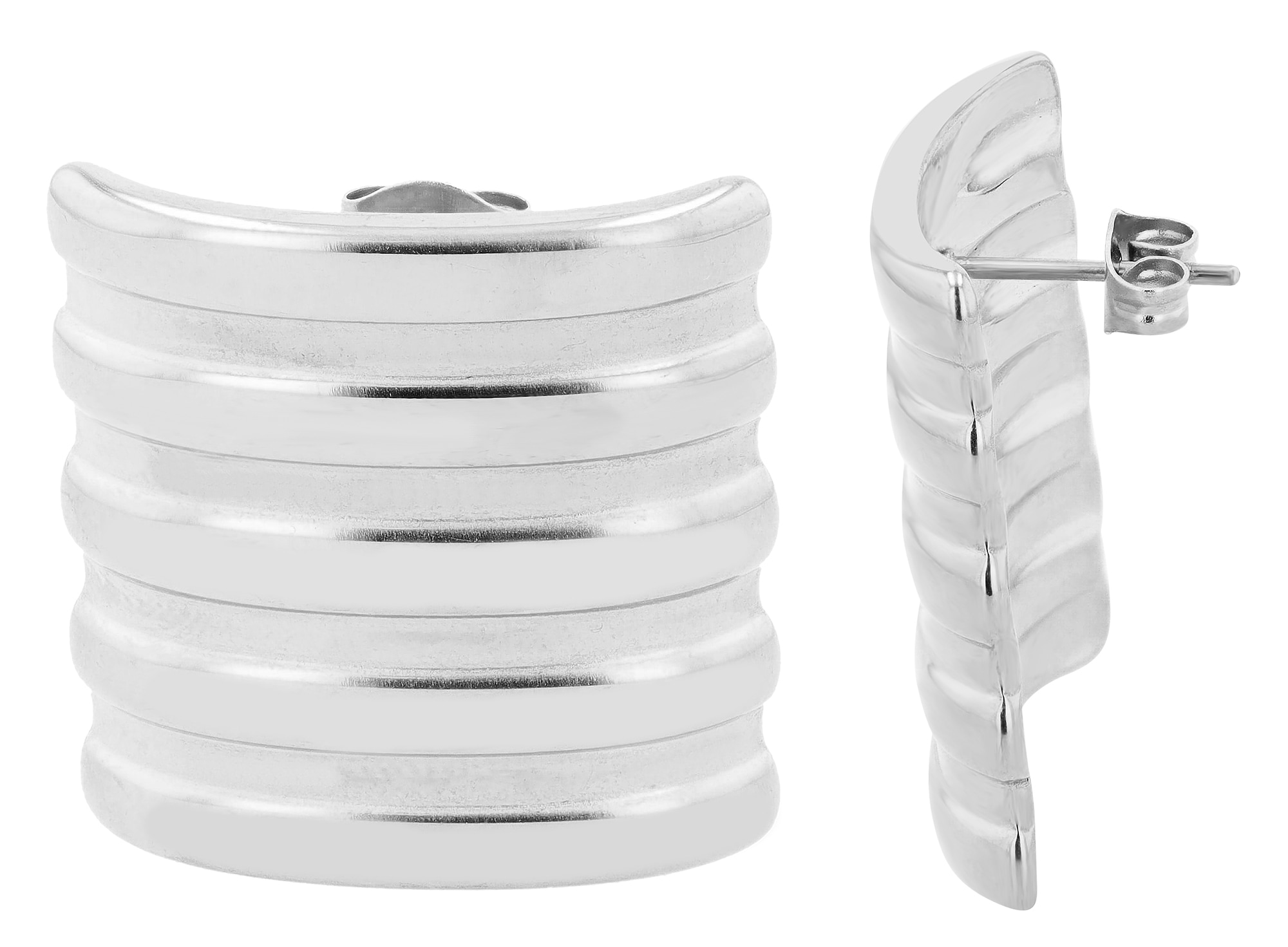 Adelia´s Paar Ohrstecker »Damen Ohrringe ¿ Ohrstecker aus Edelstahl«