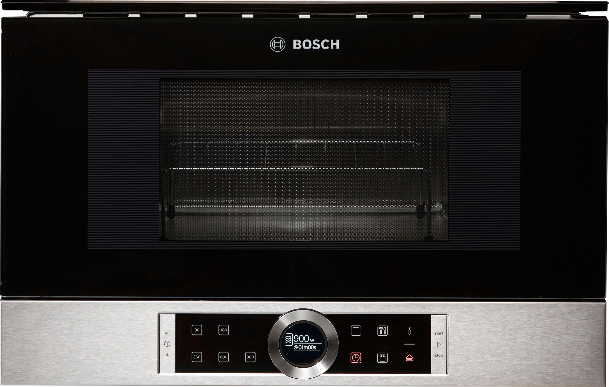 BOSCH Einbau-Mikrowelle »BEL634GS1«, Grill-Mikrowelle, 1260 W