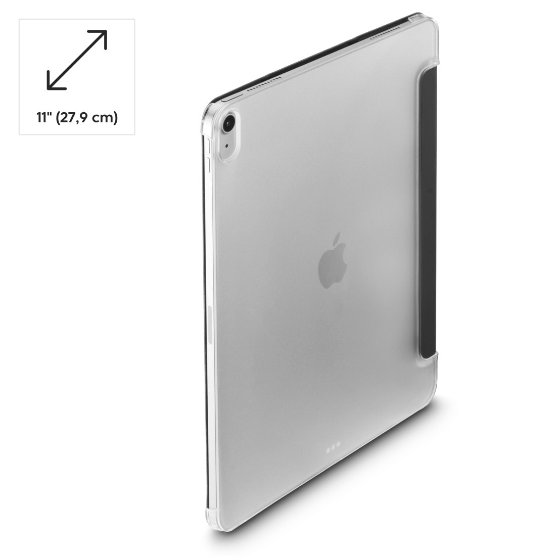 Hama Tablet-Hülle »Tablet-Hülle mit Standfunktion für iPad Air 10.9“ und 11“, schwarz« iPad | iPad Air 11" (2024/2025) Magnetischer Deckel, Standfunktion, transparente Rückseite, leicht