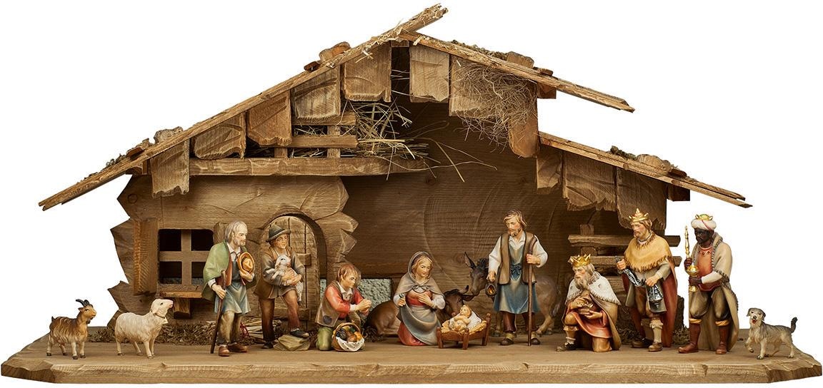 ULPE WOODART Krippenfigur »Hl. Drei Könige, Weihnachtsdeko«, Handarbeit, hochwertige Holzschnitzkunst